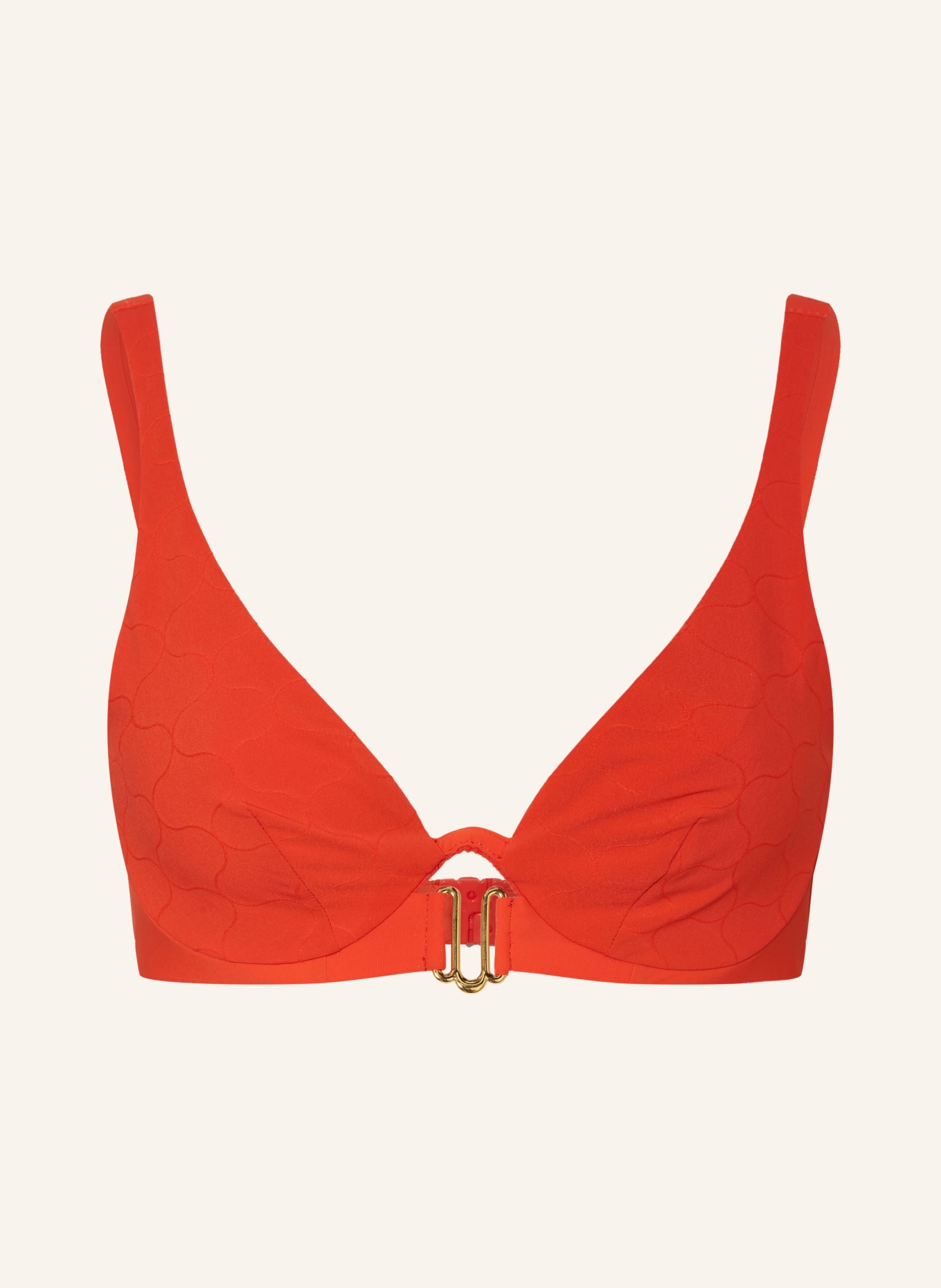 CHANTELLE Underwired bikini top GLOW, Color: ORANGE (Image 1)