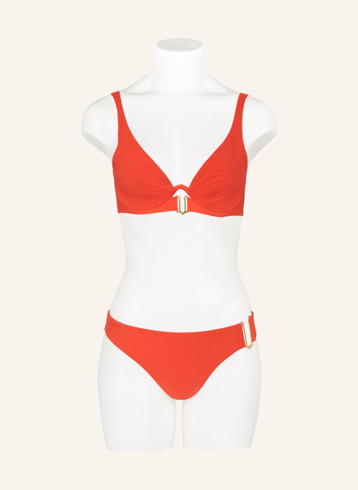 CHANTELLE Underwired bikini top GLOW, Color: ORANGE (Image 2)