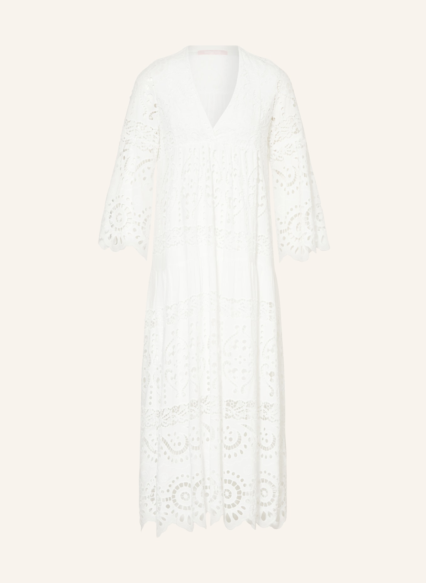 VALÉRIE KHALFON Lace dress RAPP, Color: WHITE (Image 1)
