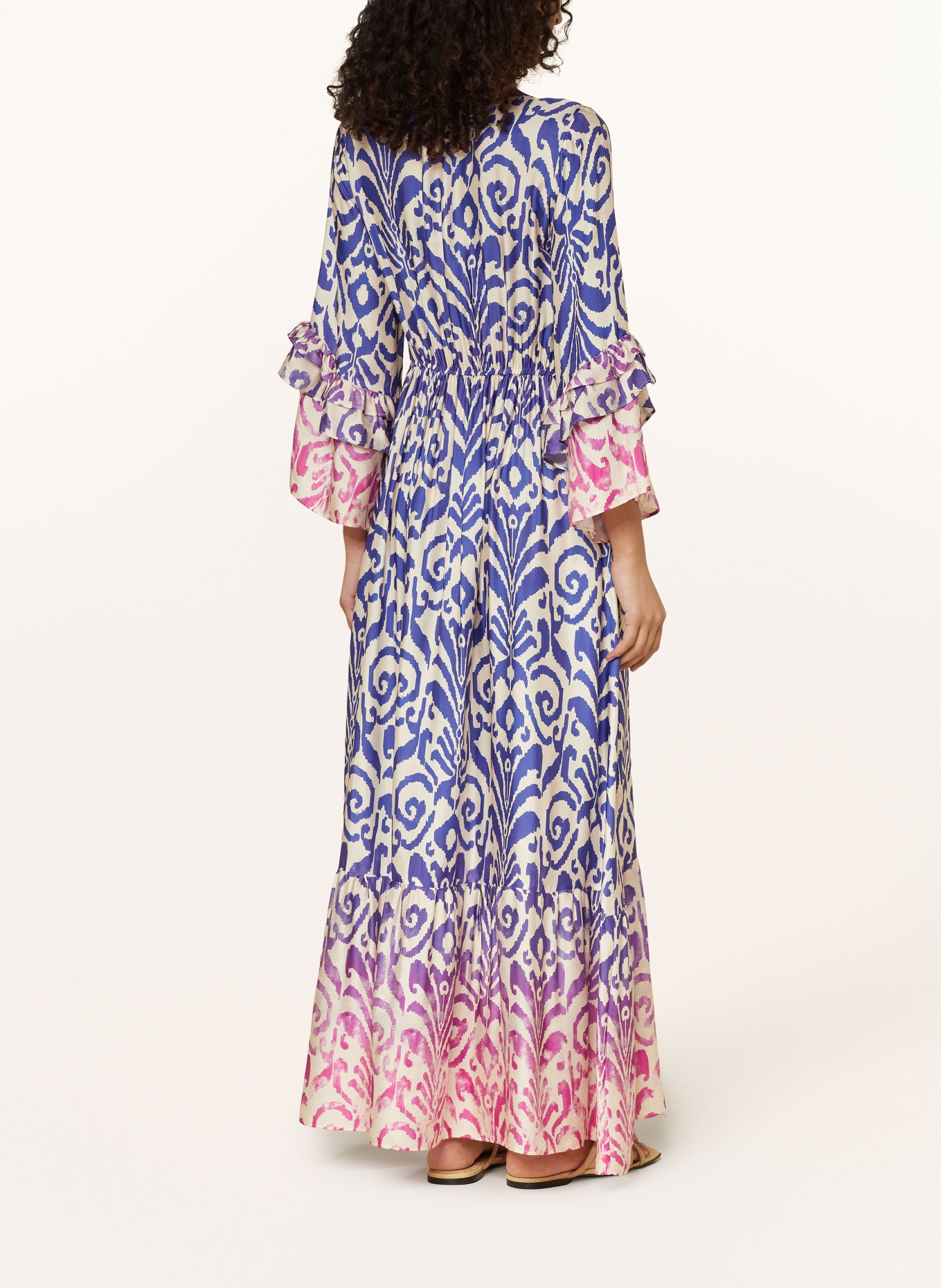 VALÉRIE KHALFON Dress RINGS with sequins, Color: FUCHSIA/ PURPLE/ ECRU (Image 3)