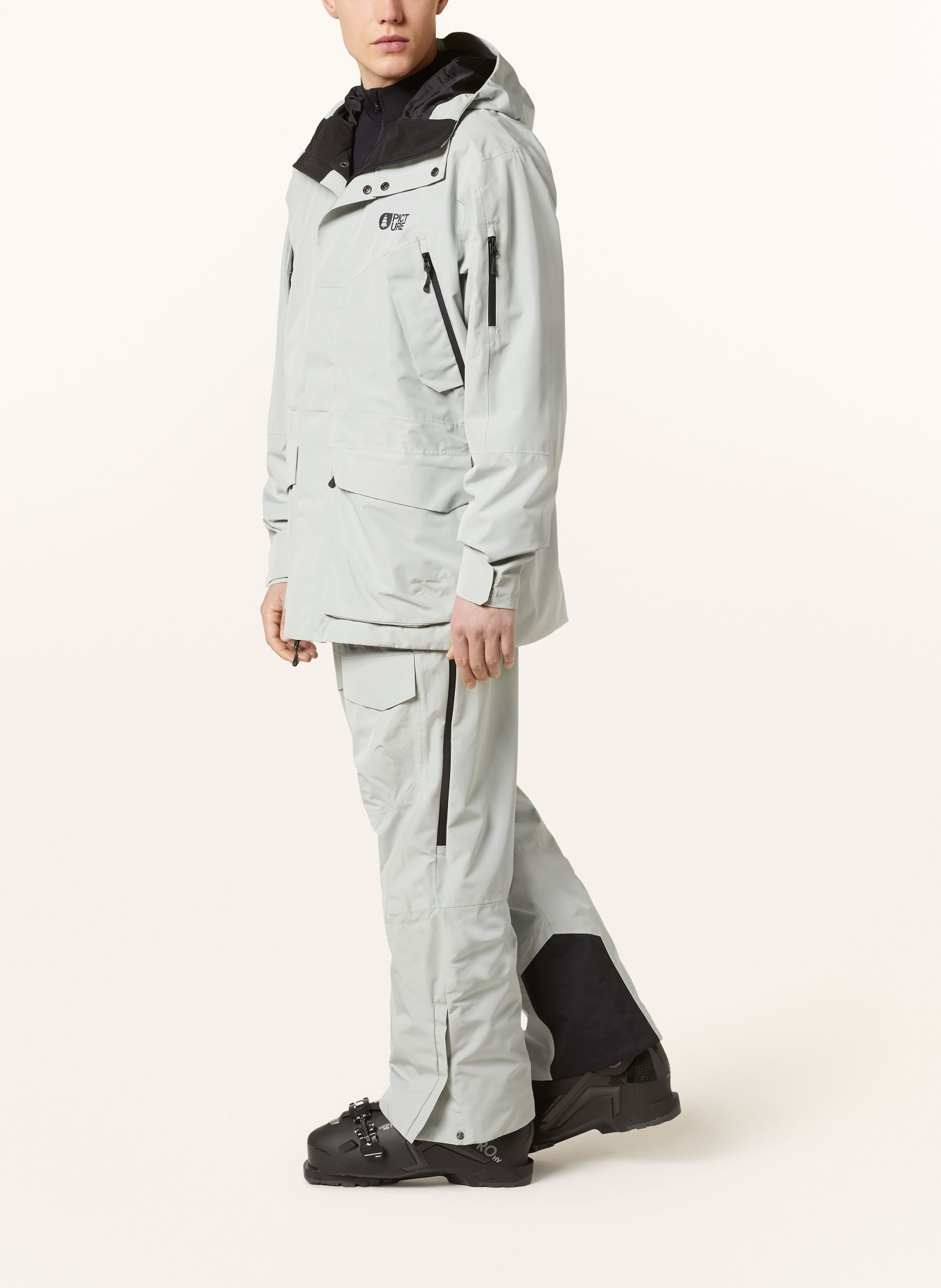 Light grey ski pants on sale