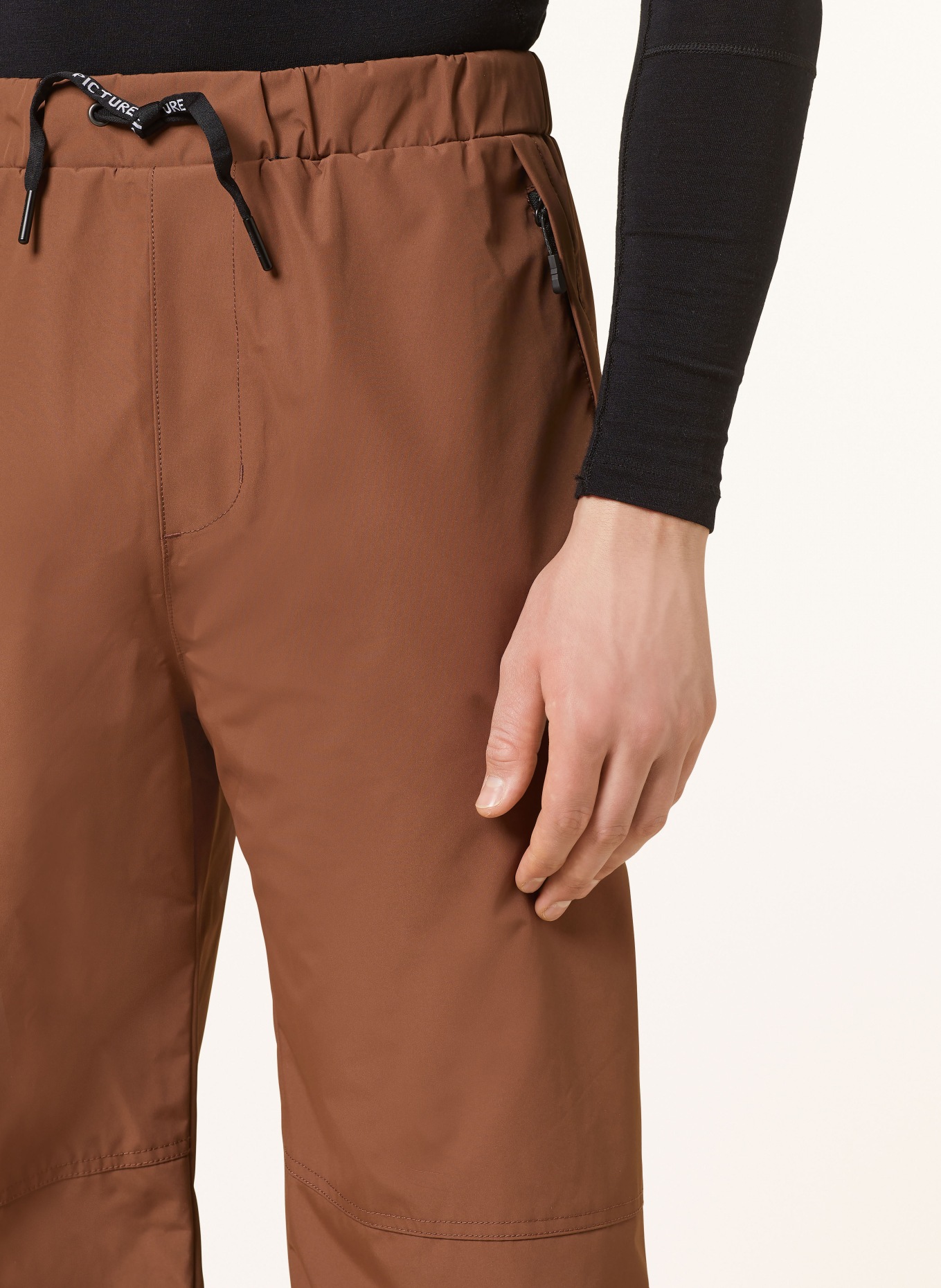 PICTURE Skihose DICENTRA: BRAUN