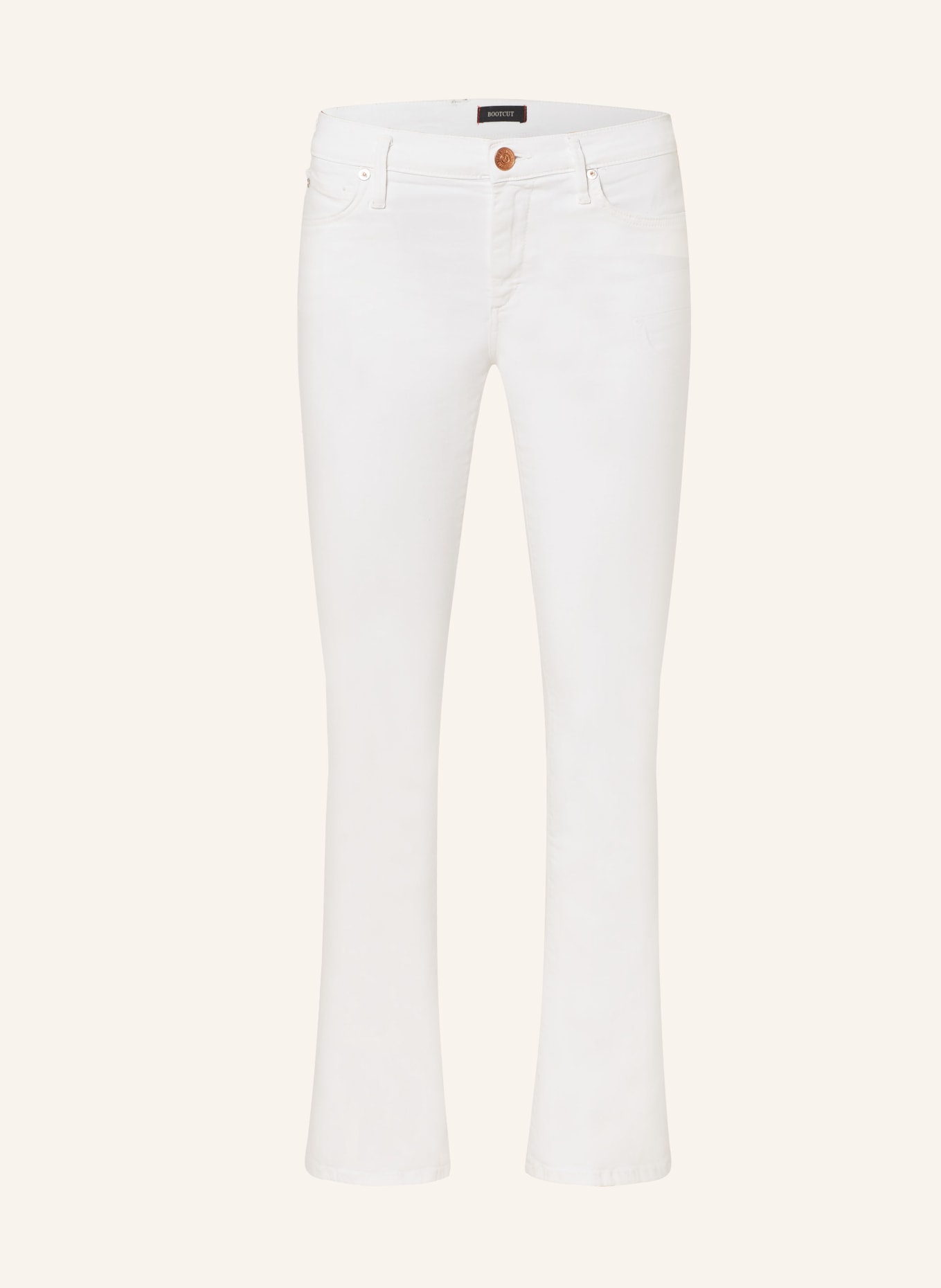 TRUE RELIGION Bootcut Jeans BECCA, Color: WHITE (Image 1)