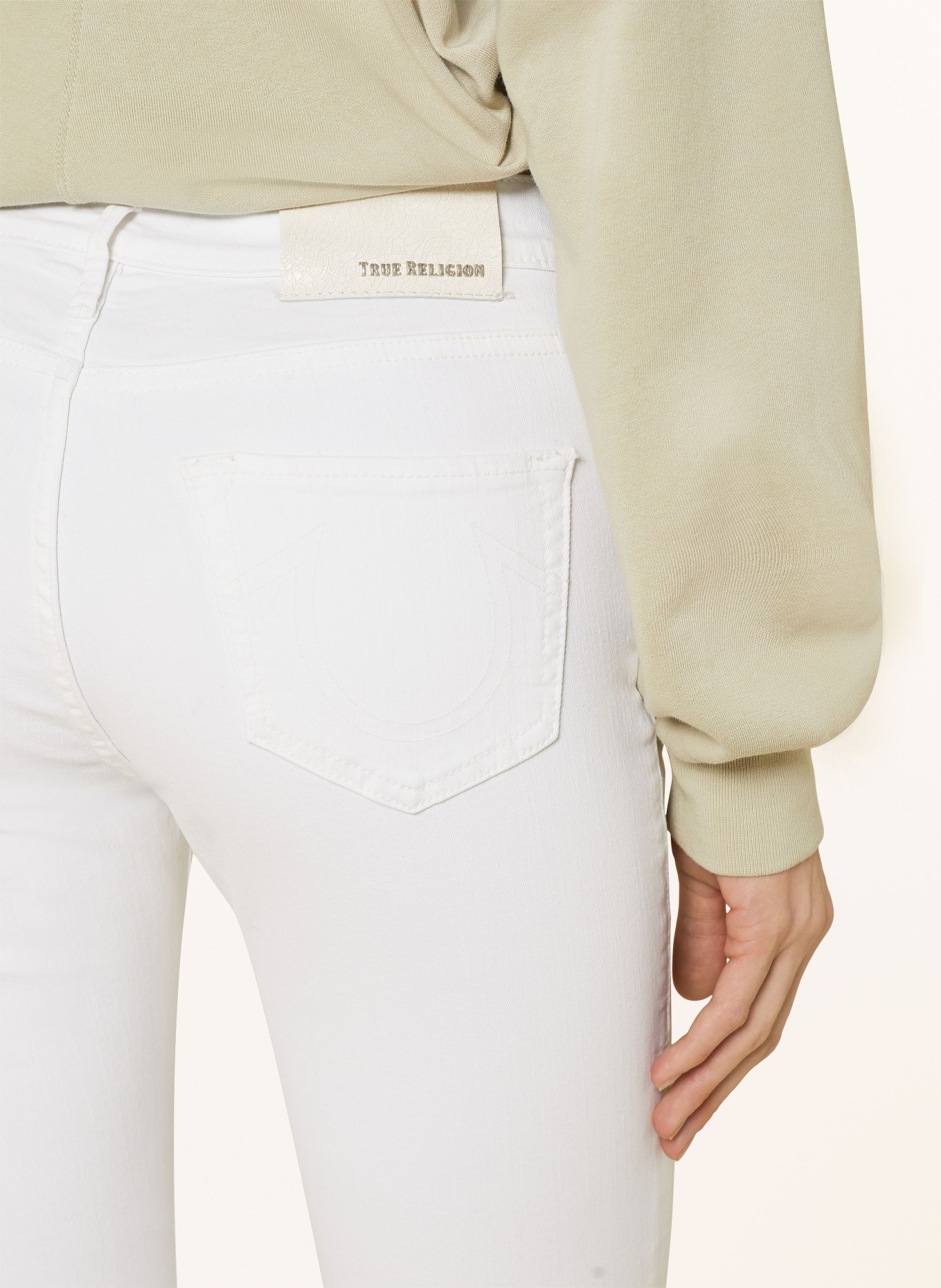 TRUE RELIGION Bootcut Jeans BECCA, Color: WHITE (Image 5)