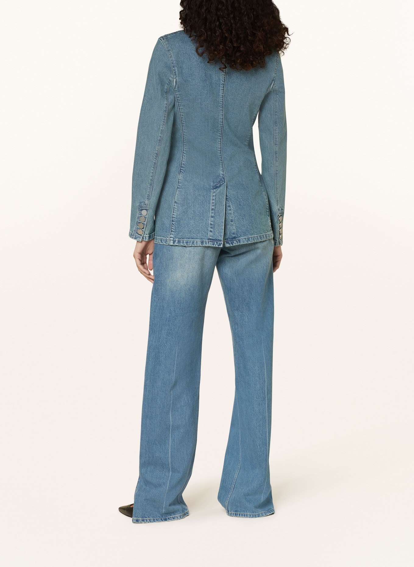 REMAIN Denim blazer, Color: BLUE (Image 3)