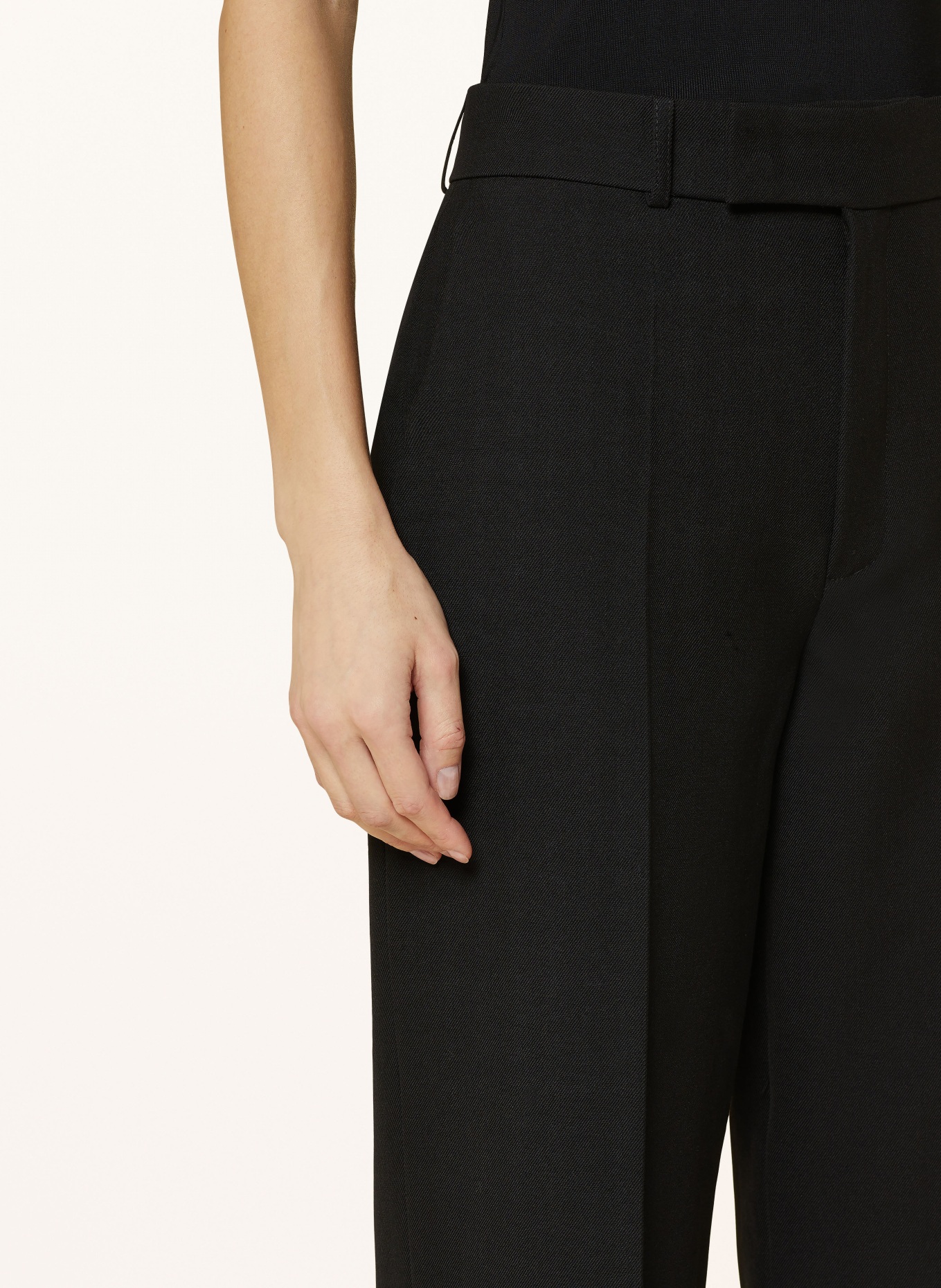 RÓHE Wide leg trousers, Color: BLACK (Image 5)