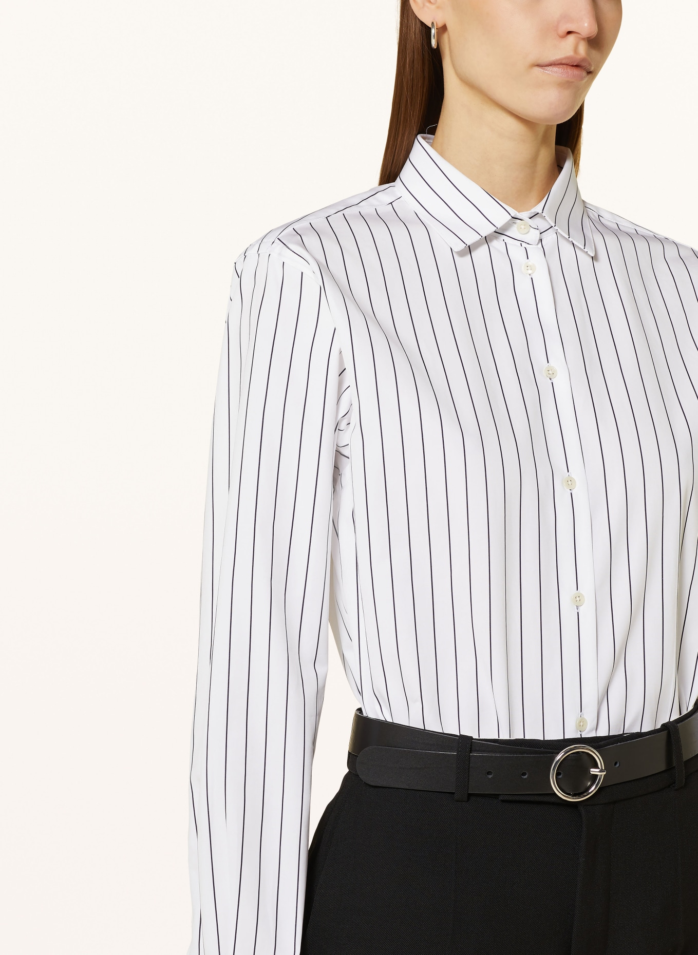 RÓHE Shirt blouse, Color: WHITE/ BLACK (Image 4)