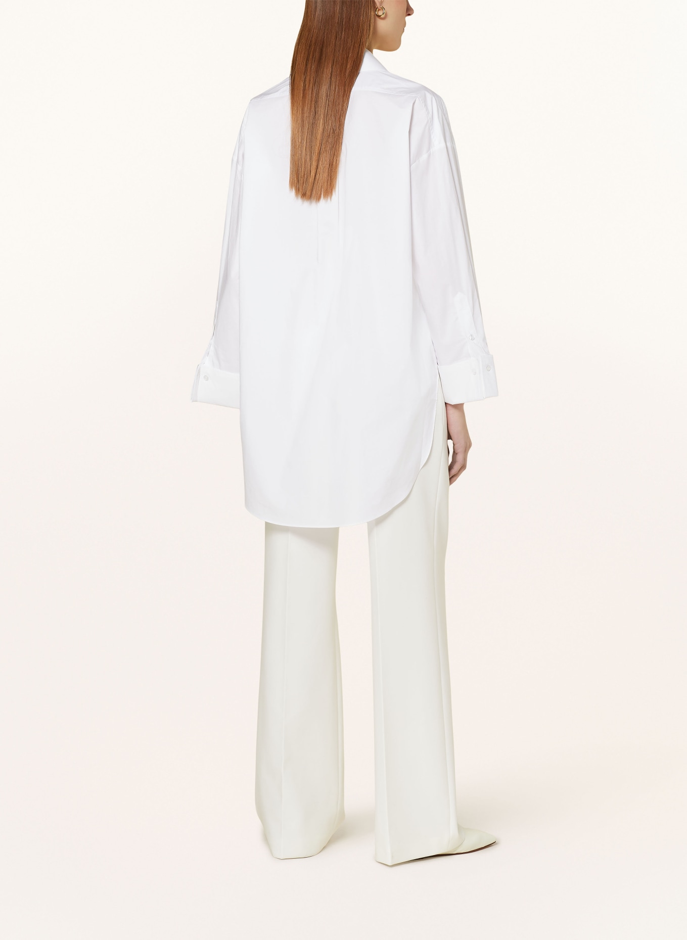 BY MALENE BIRGER Oversized shirt blouse MAYE, Color: WHITE (Image 3)