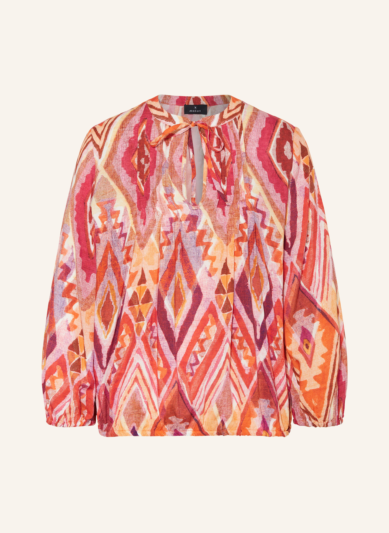 monari Shirt blouse, Color: PINK/ YELLOW/ ORANGE (Image 1)