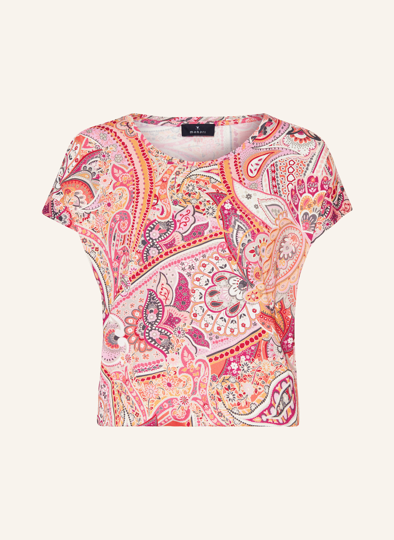 monari T-shirt, Color: FUCHSIA/ ORANGE/ PINK (Image 1)