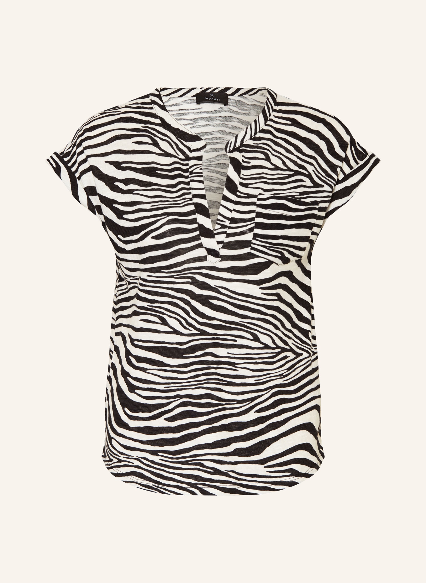 monari T-shirt, Color: BLACK/ WHITE (Image 1)