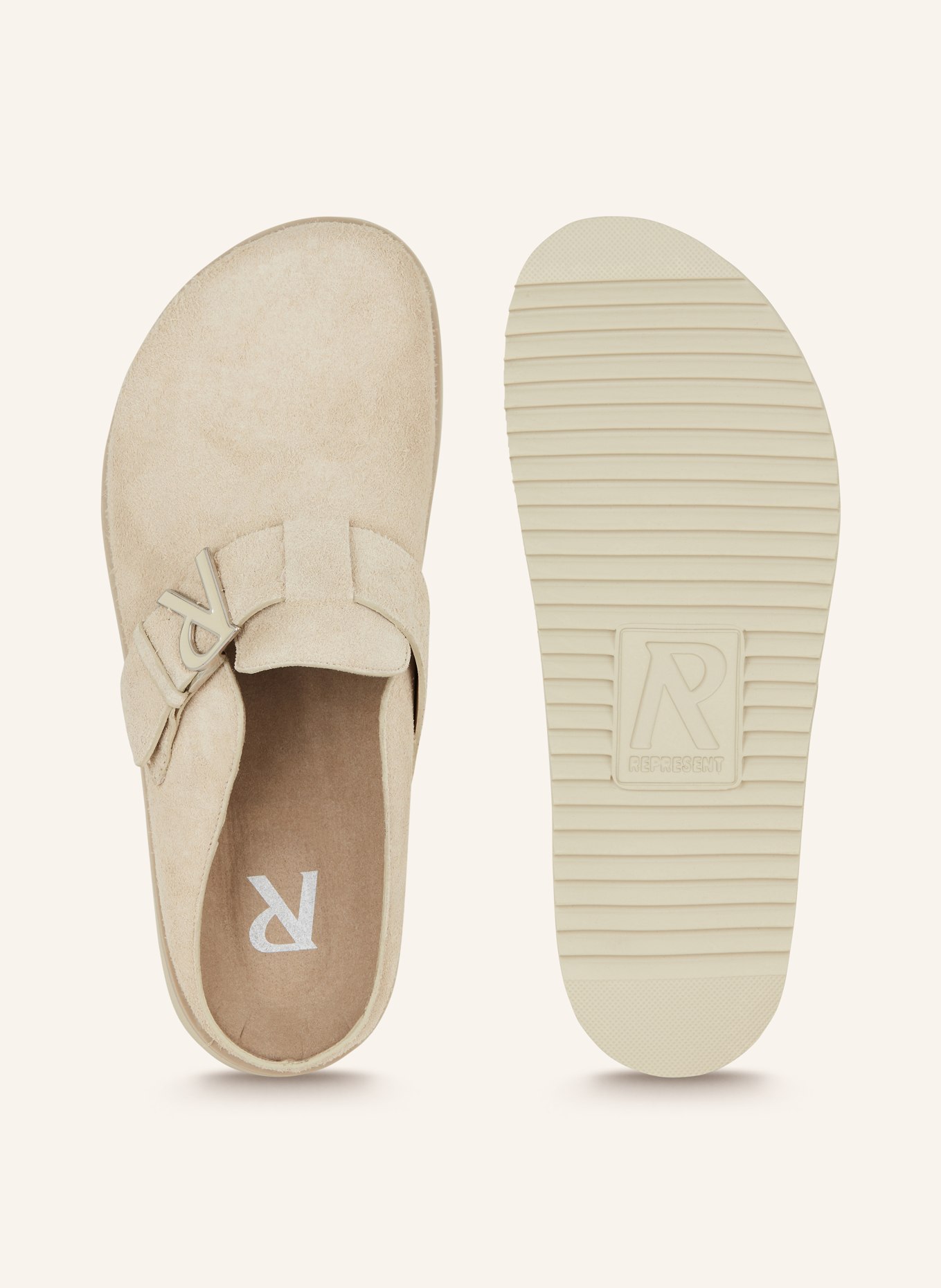 REPRESENT Slides INITIAL, Color: TAUPE (Image 5)