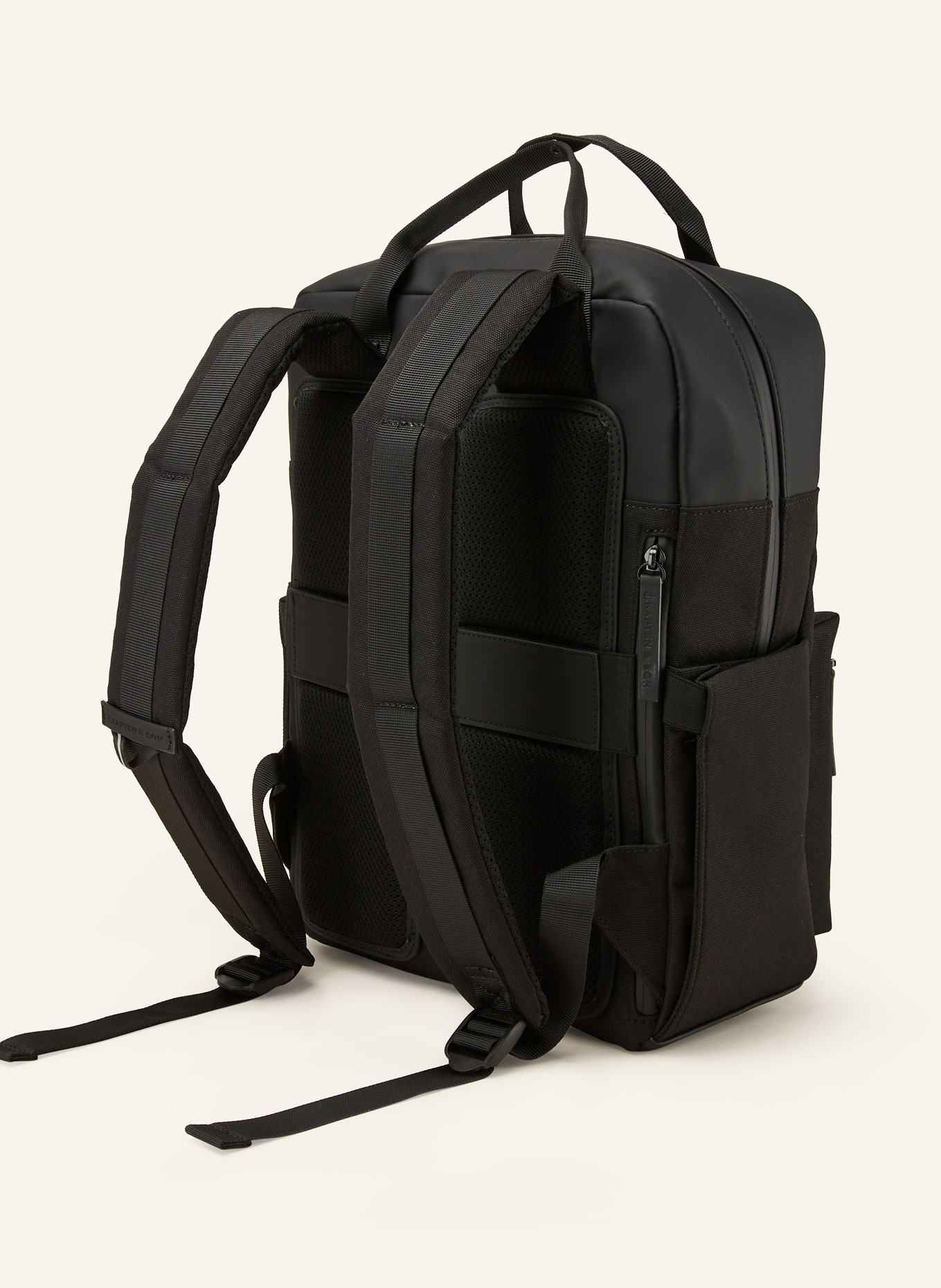 KAPTEN & SON Backpack BERGEN PRO 11 l with laptop compartment, Color: BLACK (Image 2)