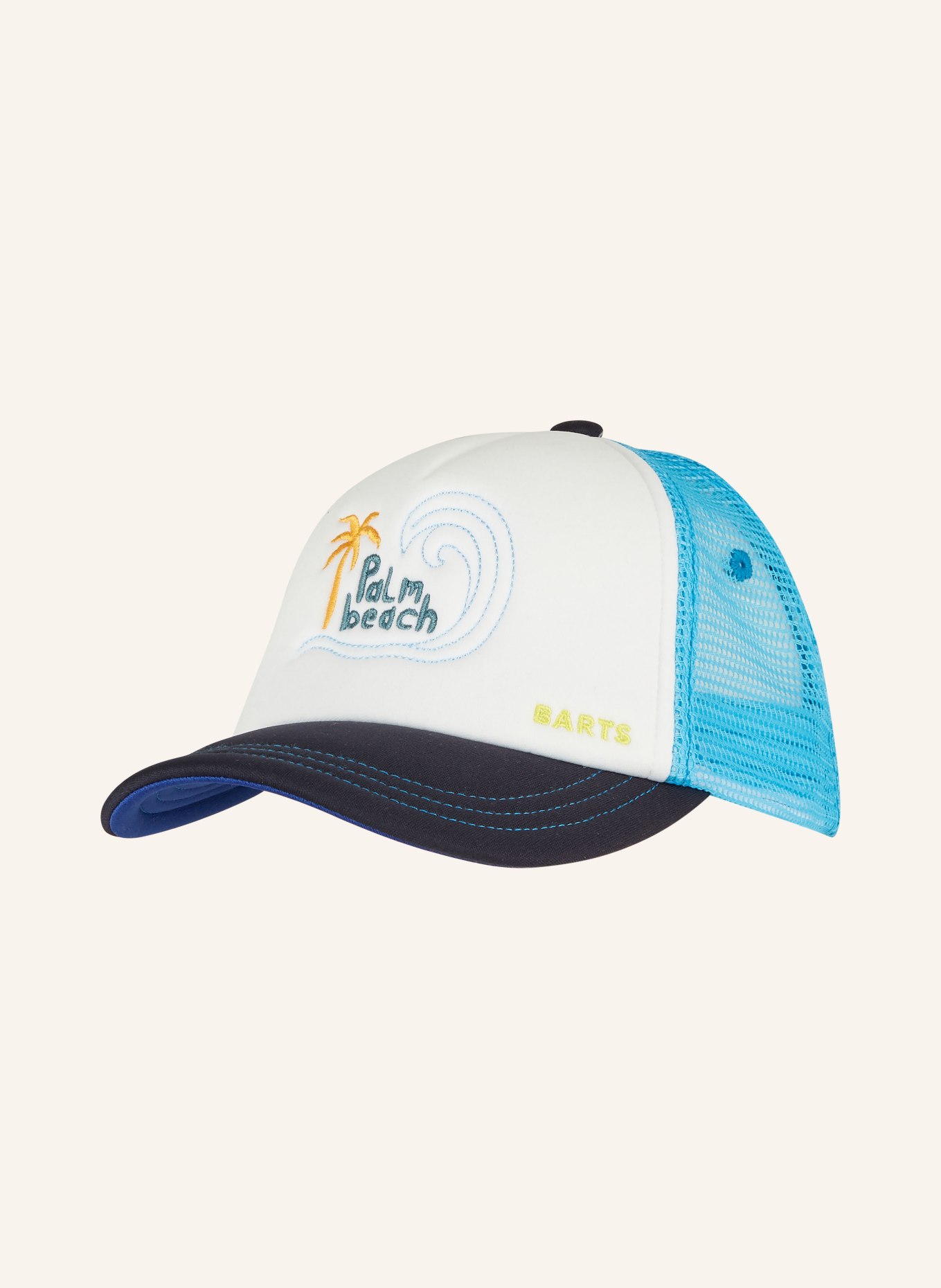 Barts Cap JULEZY: BLAU / WEISS
