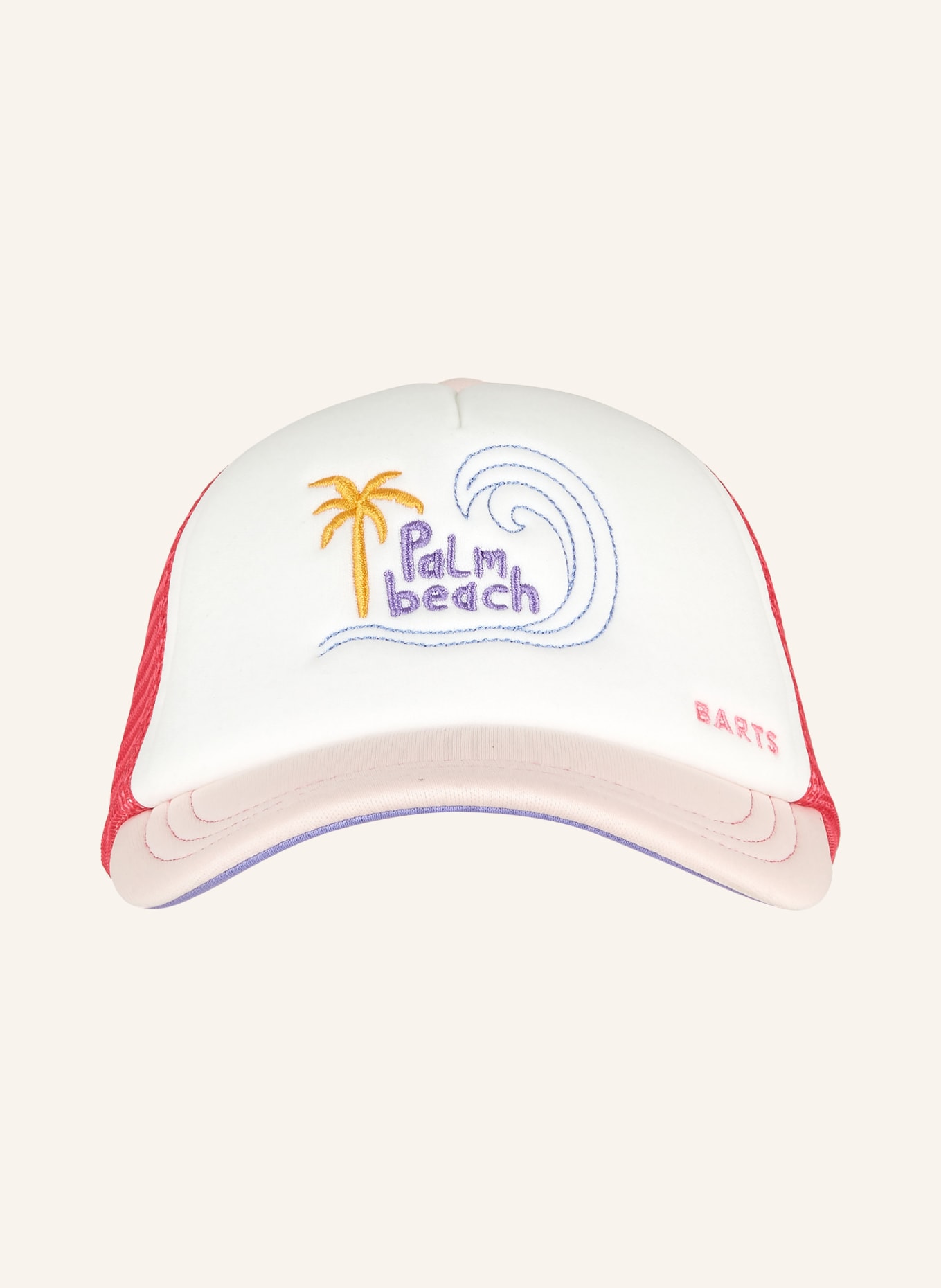 Barts Cap JULEZY: WEISS / PINK