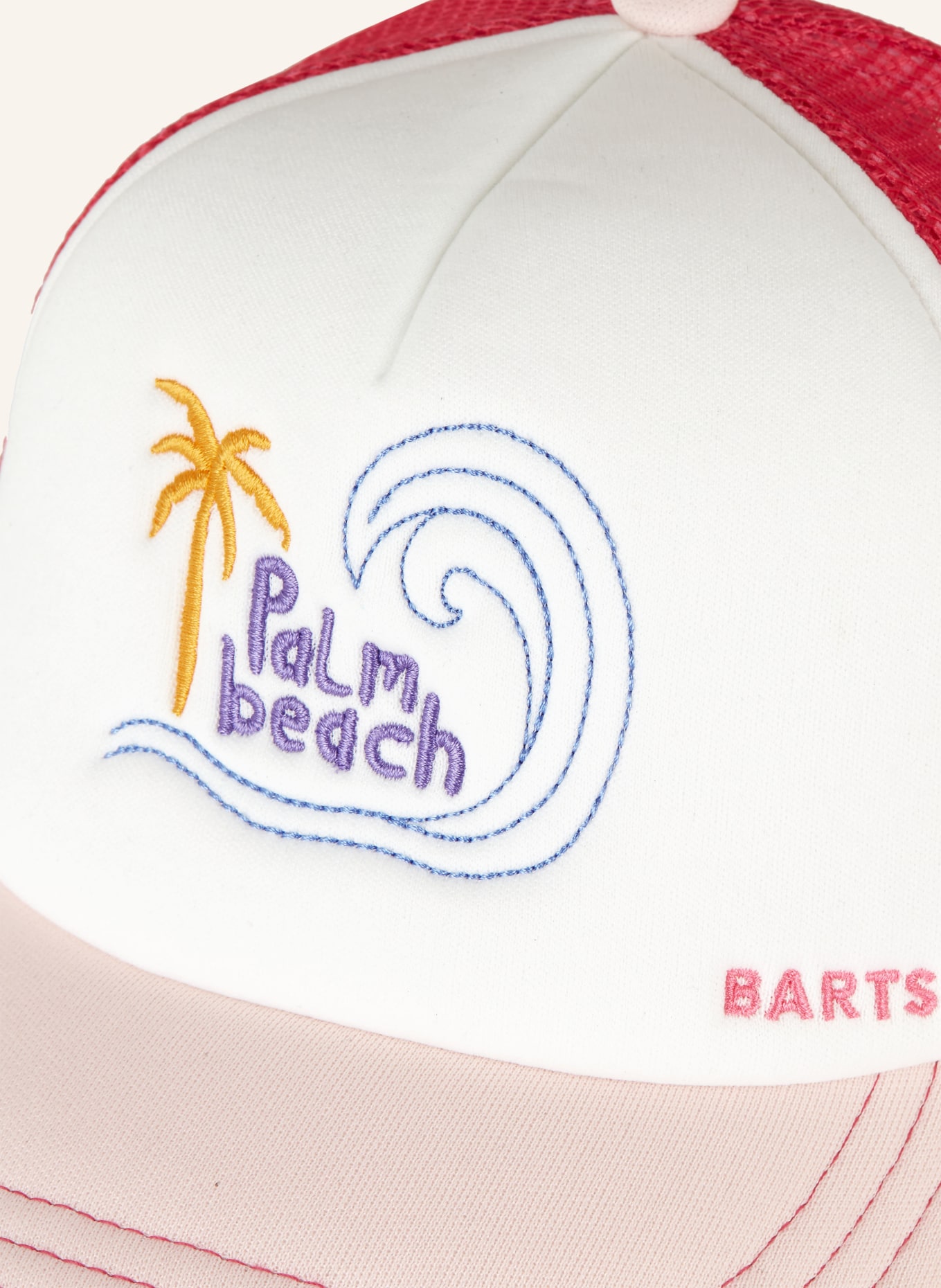 Barts Cap JULEZY: WEISS / PINK