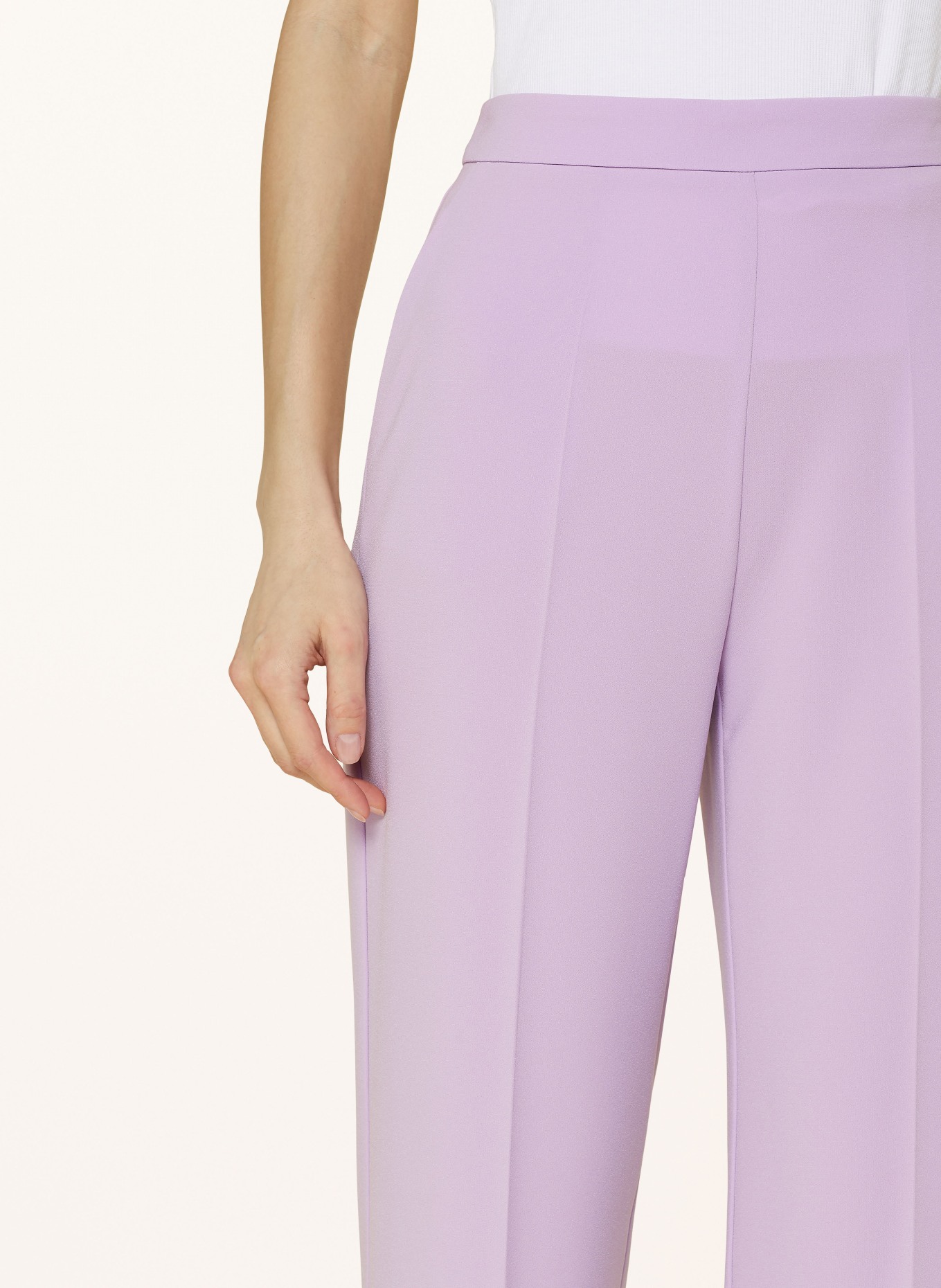 PATRIZIA PEPE Wide leg trousers, Color: PINK (Image 5)