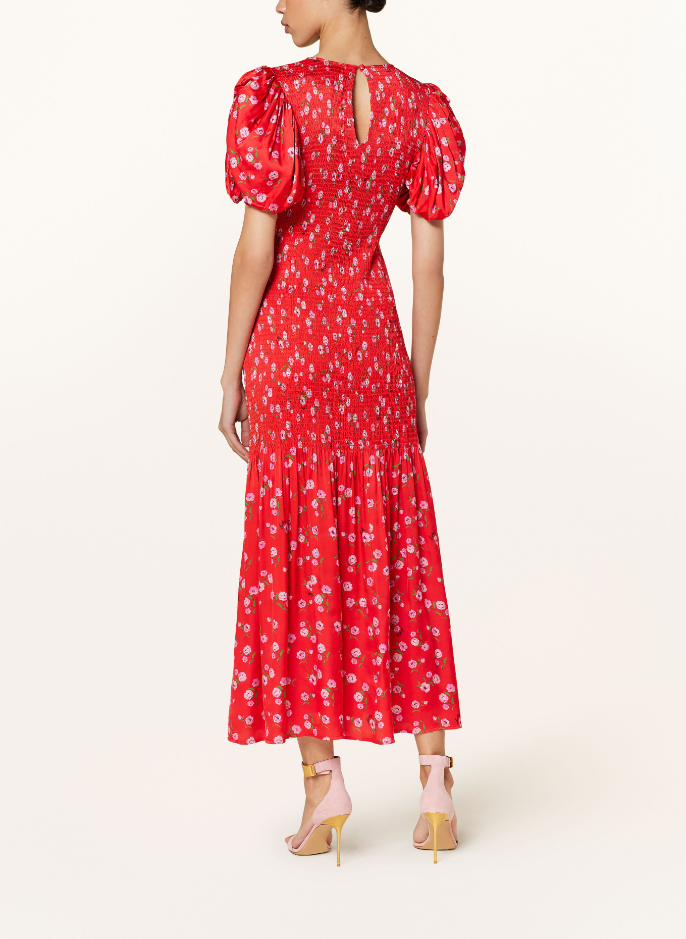 ROTATE Dress, Color: RED/ PINK/ GREEN (Image 3)