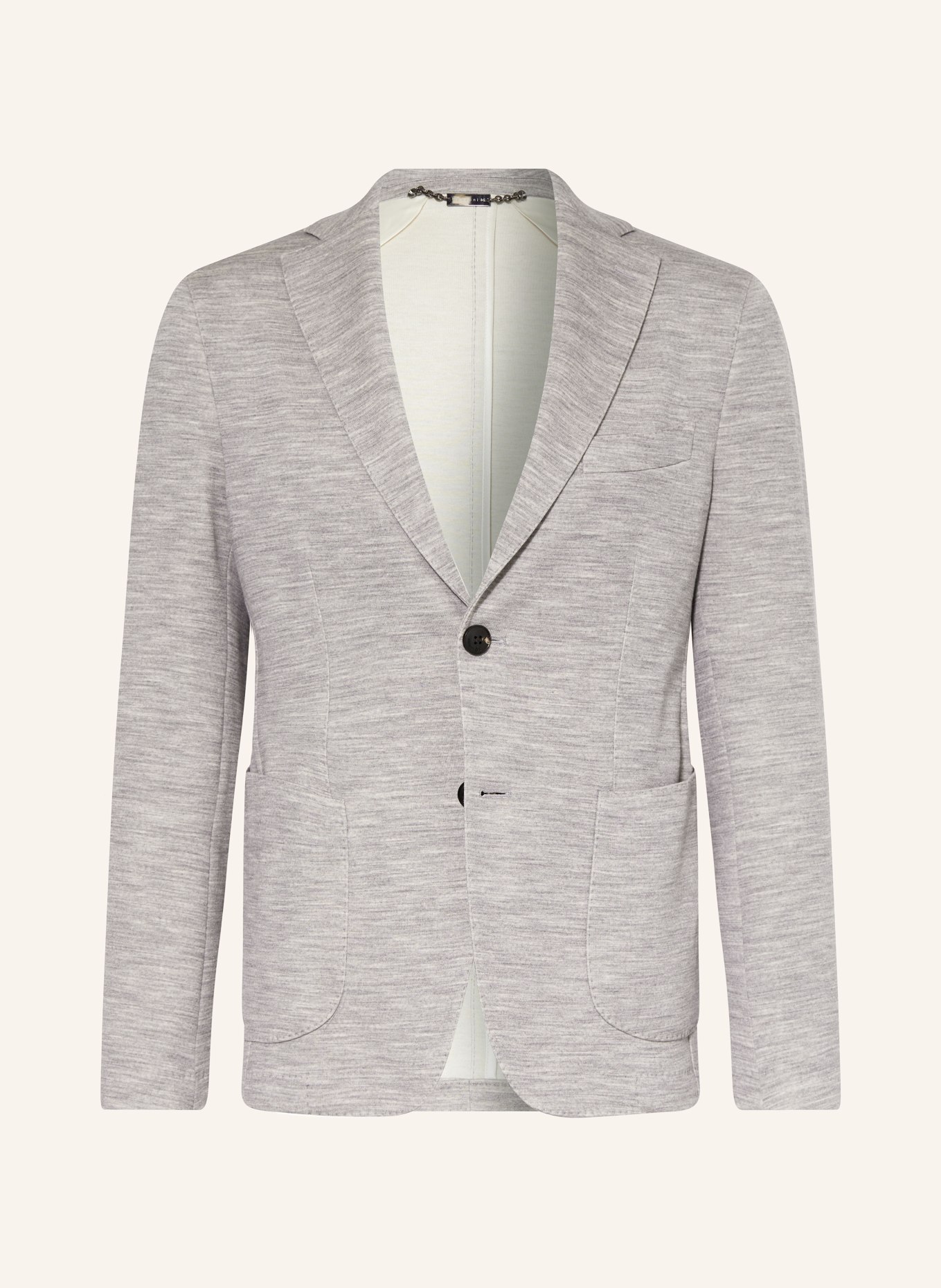 manzoni 24 Jersey jacket regular fit, Color: GREY+WHITE (Image 1)