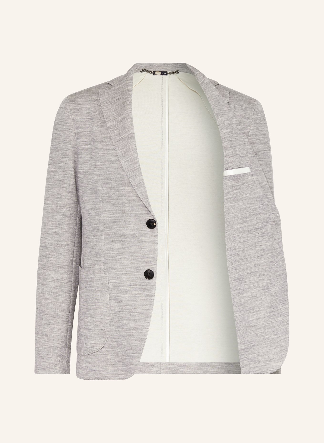 manzoni 24 Jersey jacket regular fit, Color: GREY+WHITE (Image 4)