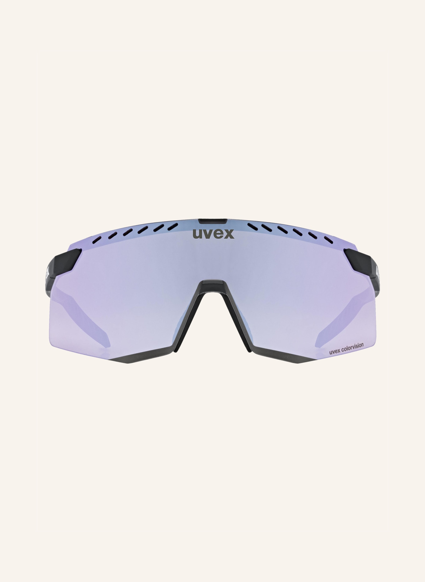 uvex Radbrille PACE STAGE CV, Farbe: 00156 - MATT SCHARZ/ LILA (Bild 2)
