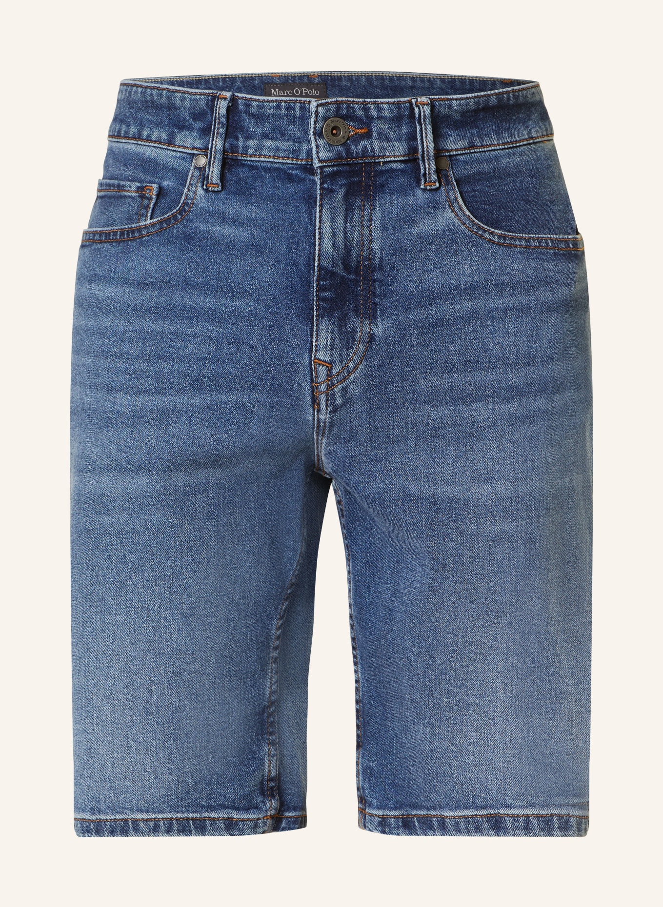 Marc O'Polo Jeansshorts Regular Fit, Farbe: 038 Retro blue wash (Bild 1)
