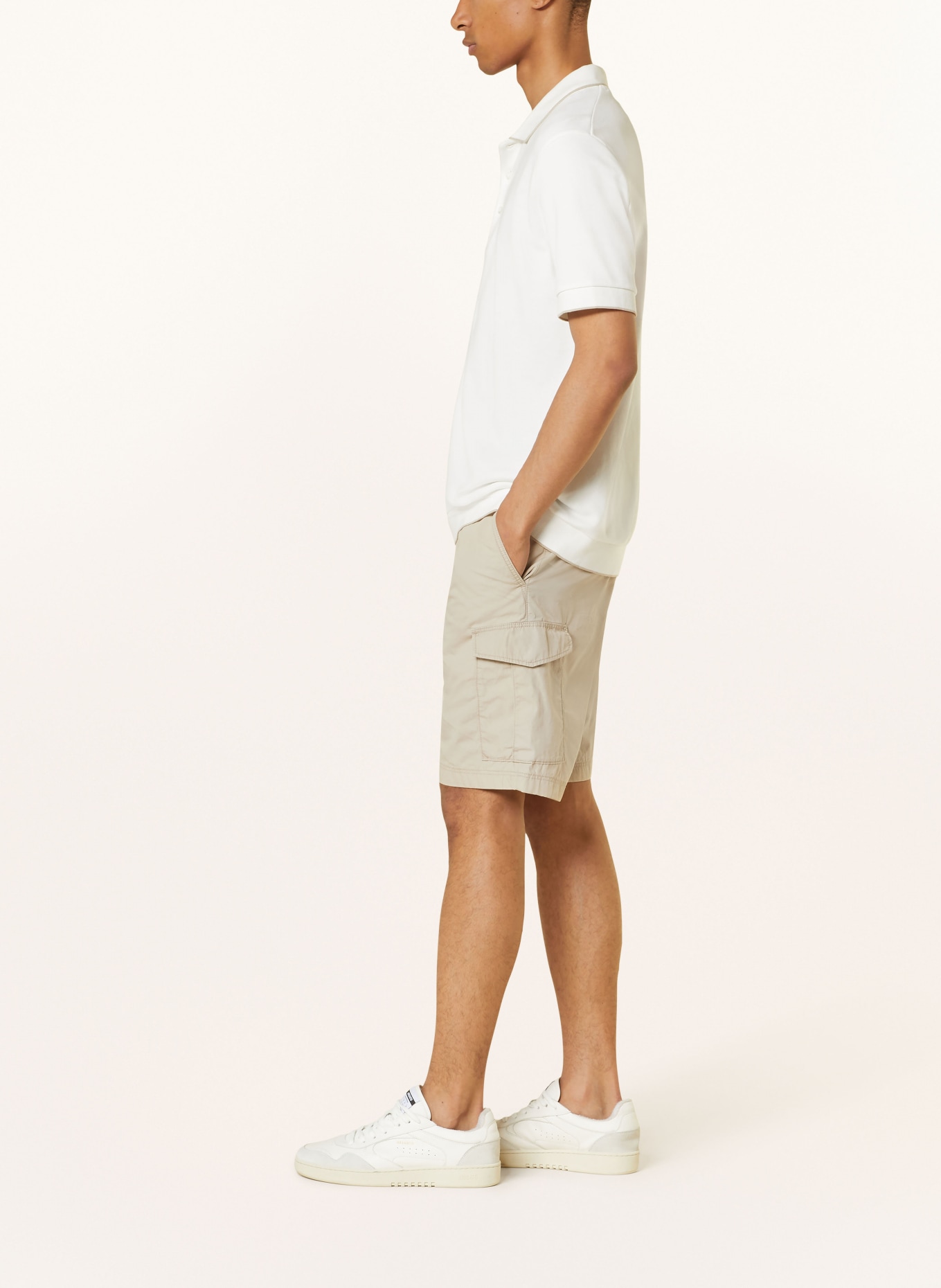 Marc O'Polo Cargo shorts RESO Regular fit, Color: BEIGE (Image 4)