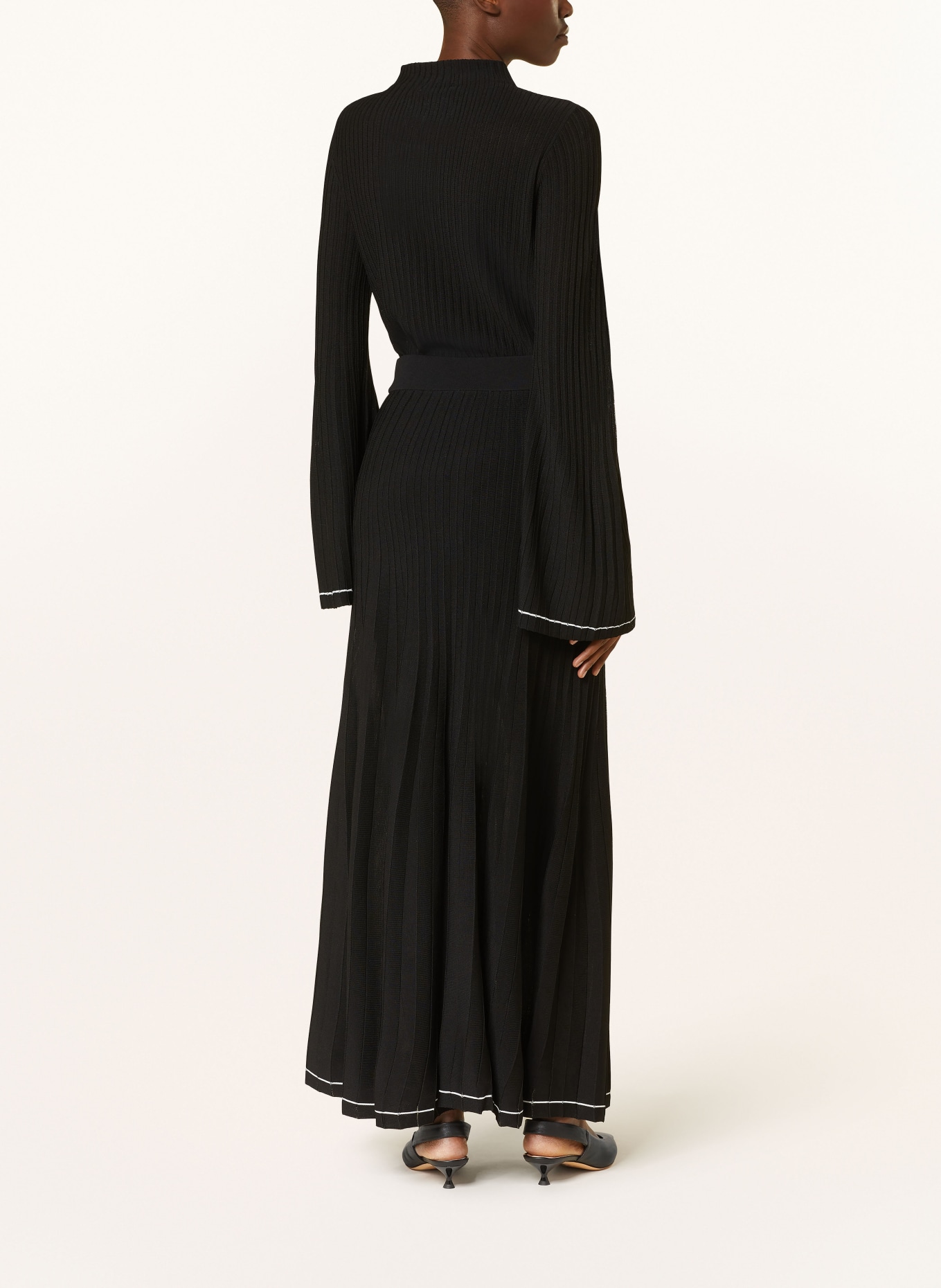 COS Knit skirt, Color: BLACK (Image 3)