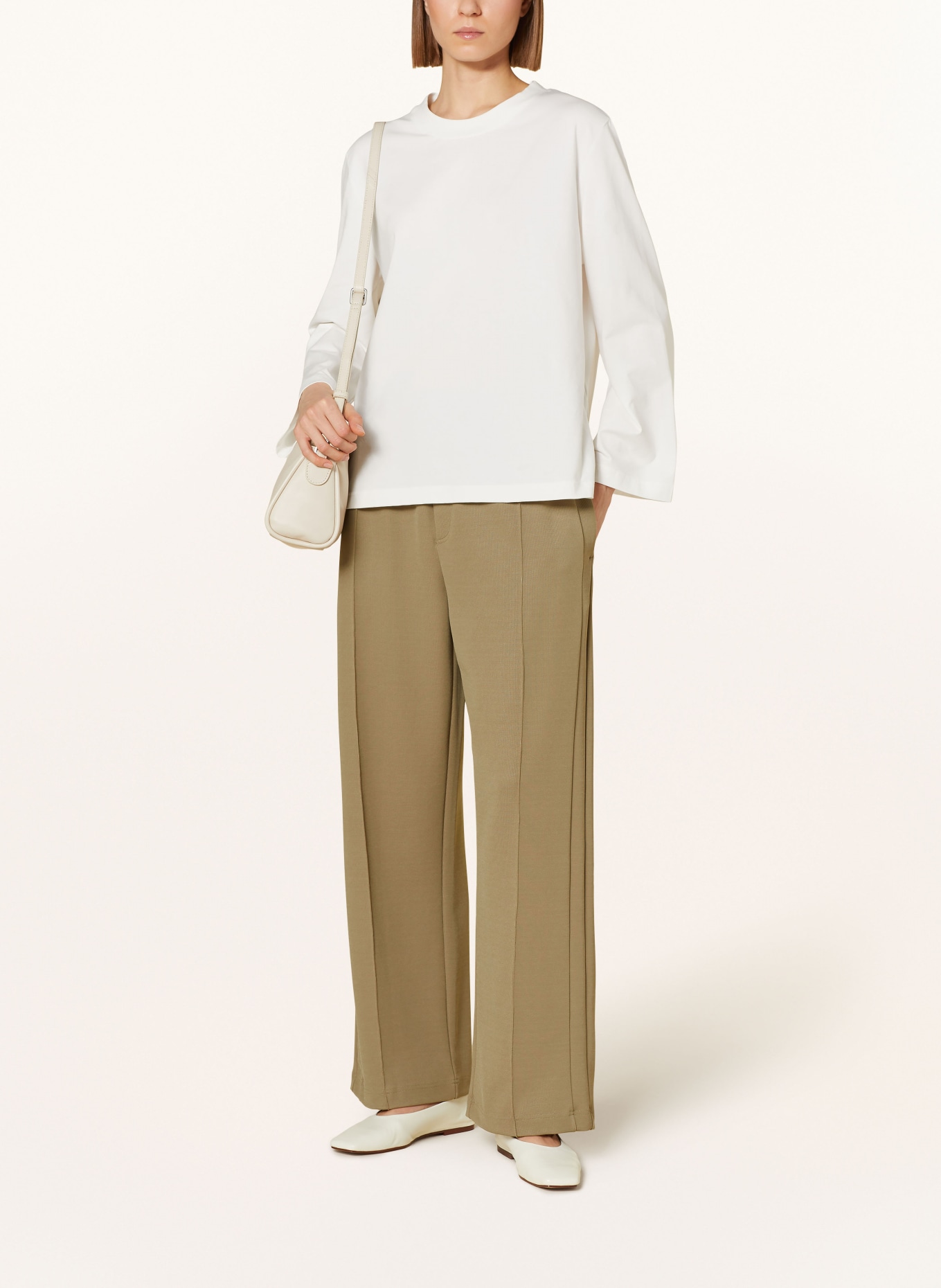 COS Wide leg trousers, Color: OLIVE (Image 2)