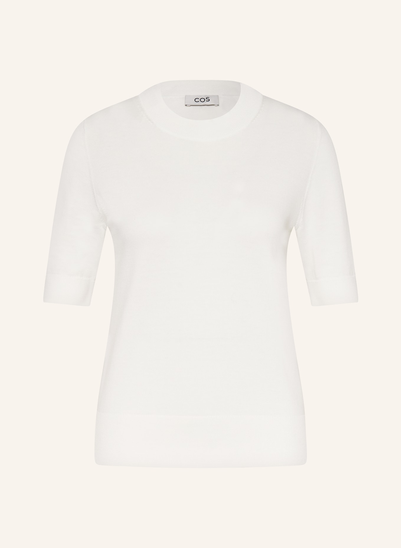COS Knit shirt, Color: WHITE (Image 1)