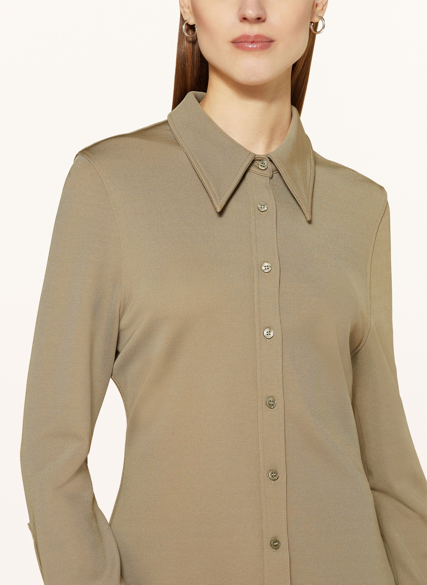 COS Shirt blouse, Color: DARK GREEN (Image 4)