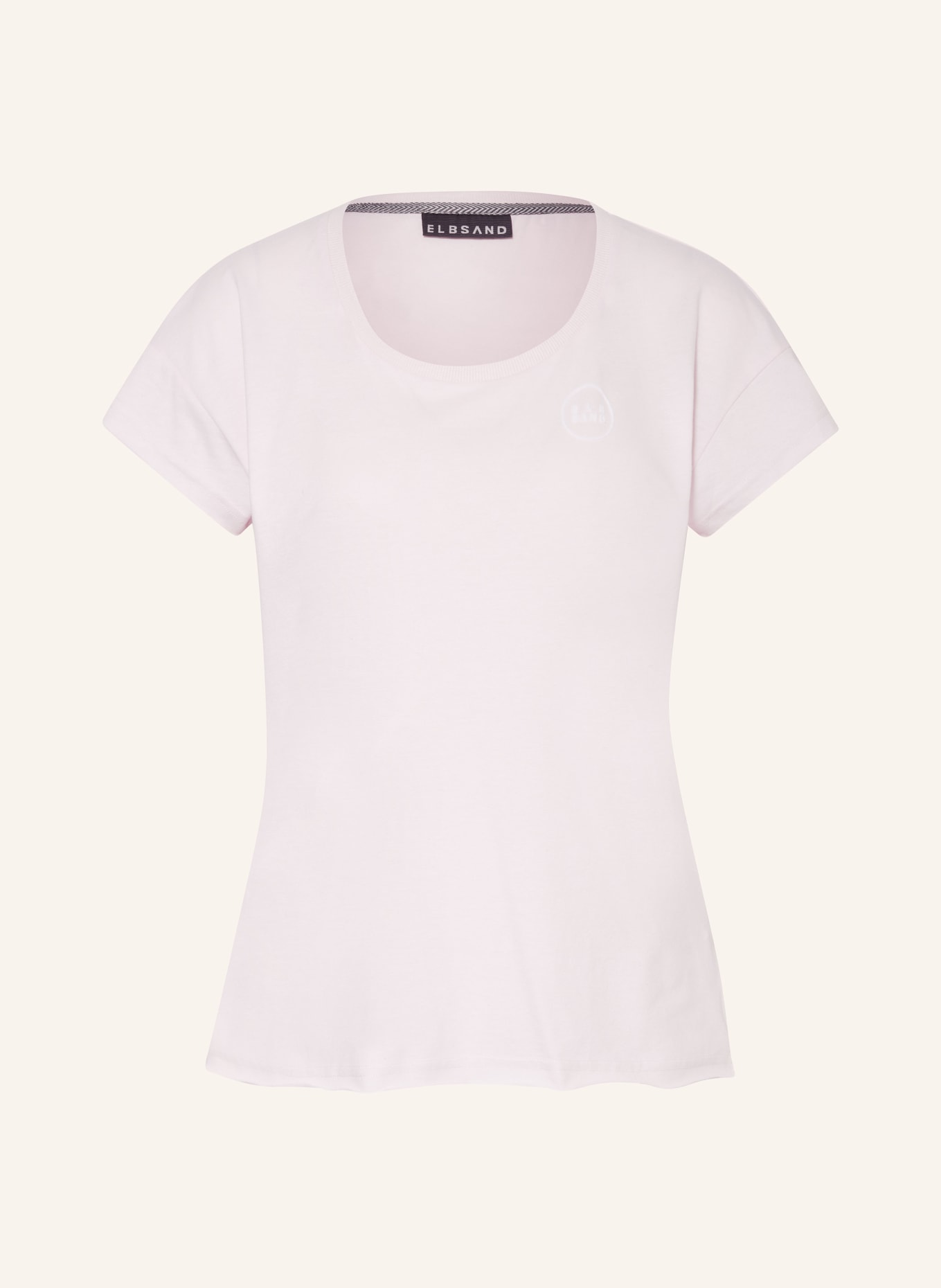 ELBSAND T-shirt RAGNE, Color: LIGHT PINK (Image 1)