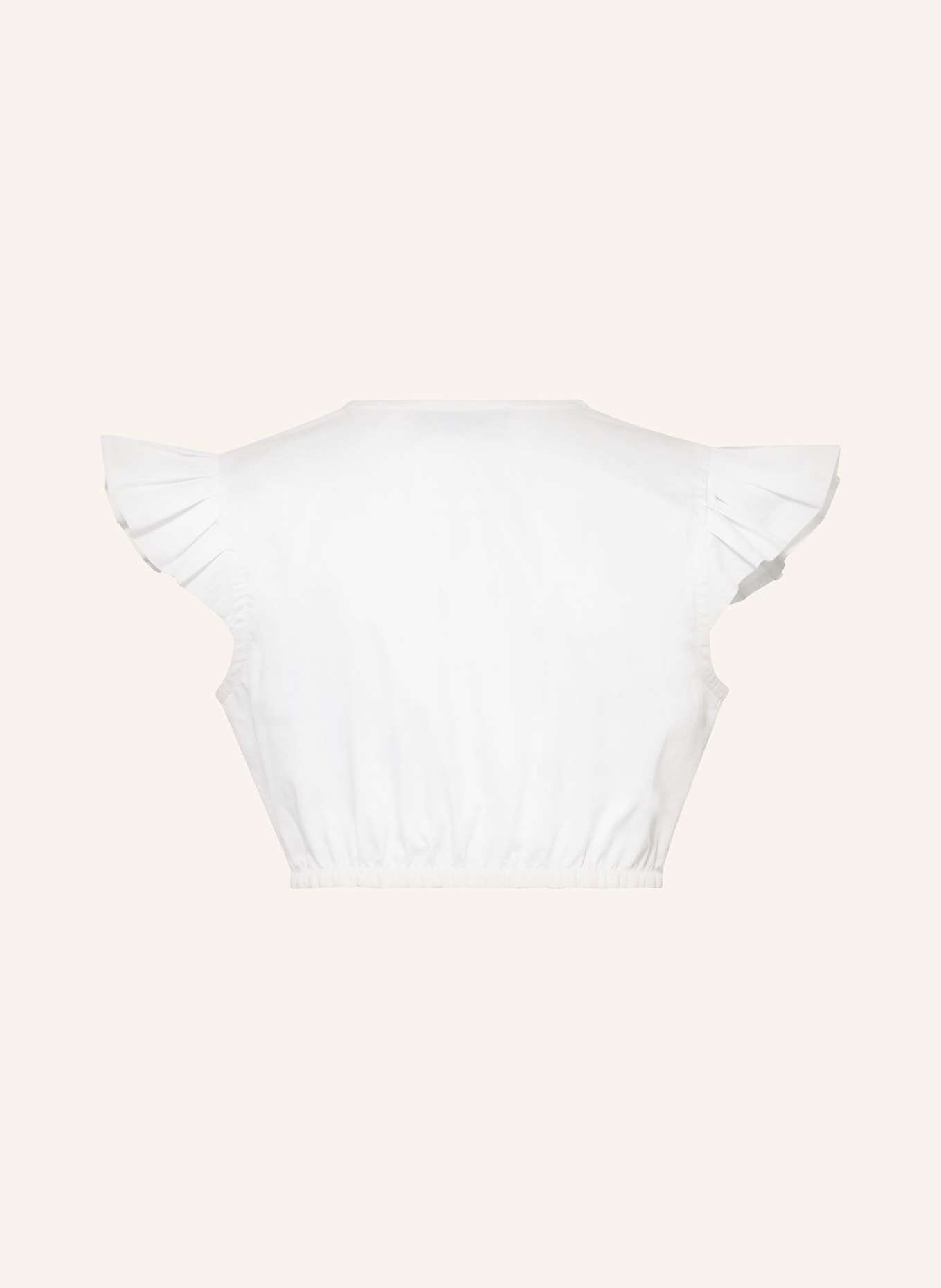 ALISSA BY KINGA MATHE Dirndl blouse KIKI with frills, Color: WHITE (Image 2)