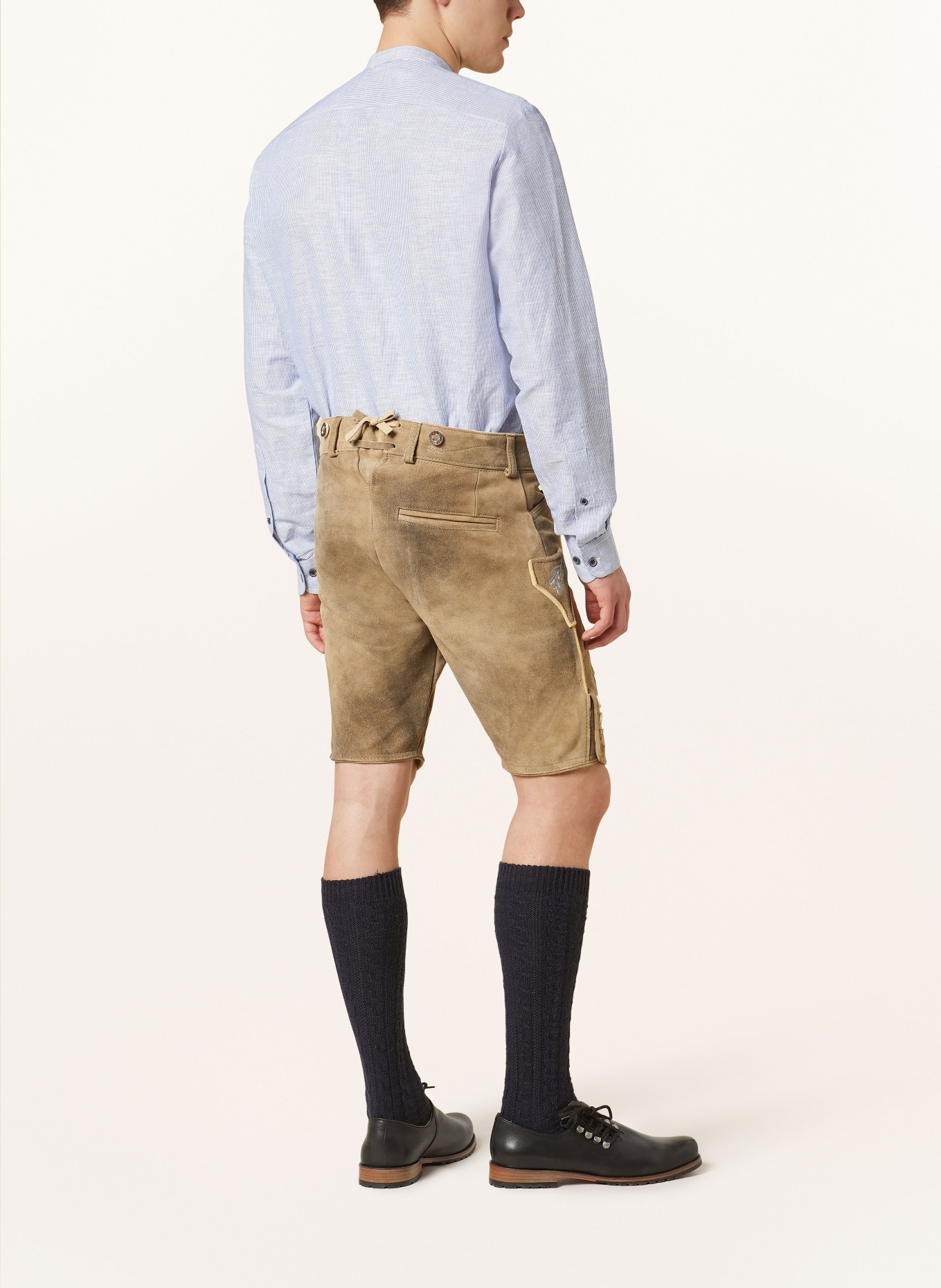 Hammerschmid Krojová košile PFOAD Regular Fit, Barva: BÍLÁ/ TMAVĚ MODRÁ (Obrázek 3)