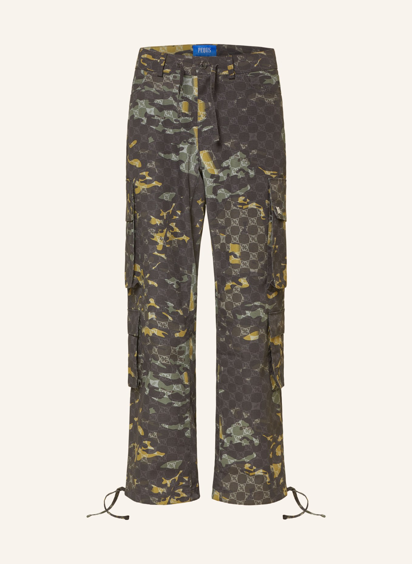PEQUS Cargo pants AETHER regular fit, Color: GREEN/ DARK GREEN/ LIGHT GREEN (Image 1)
