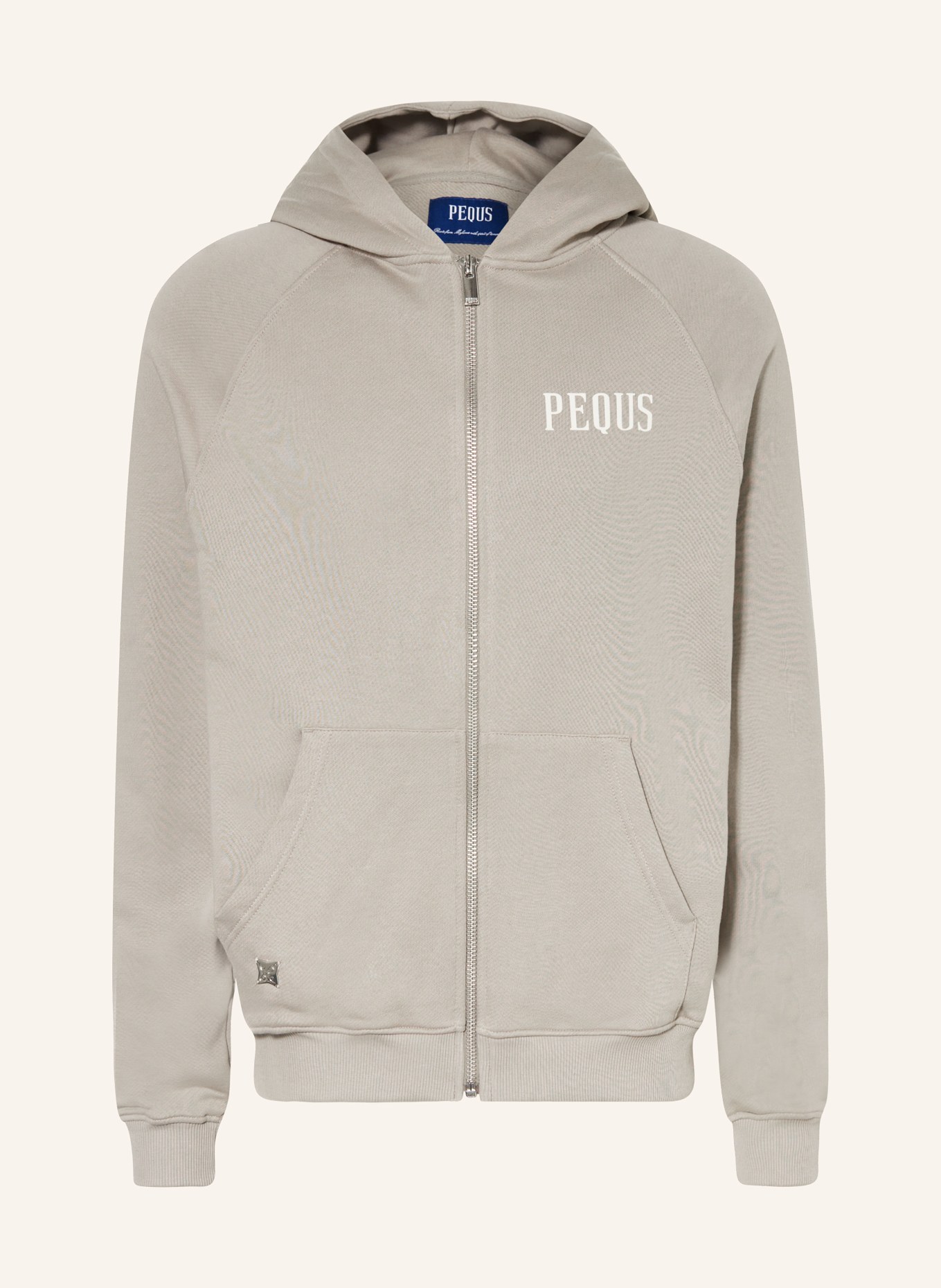 PEQUS Sweat jacket, Color: GRAY (Image 1)