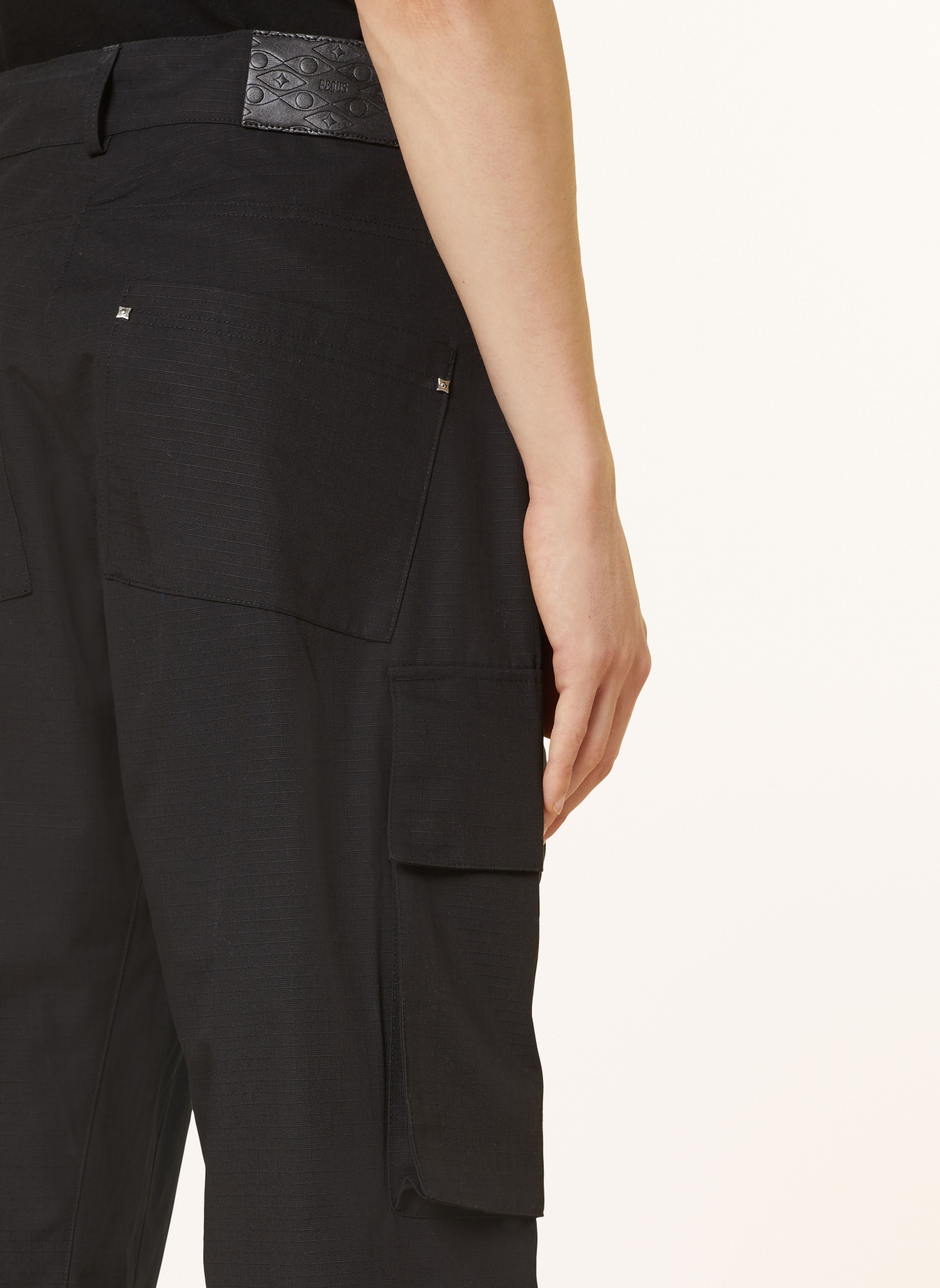 PEQUS Cargo pants regular fit, Color: BLACK (Image 6)