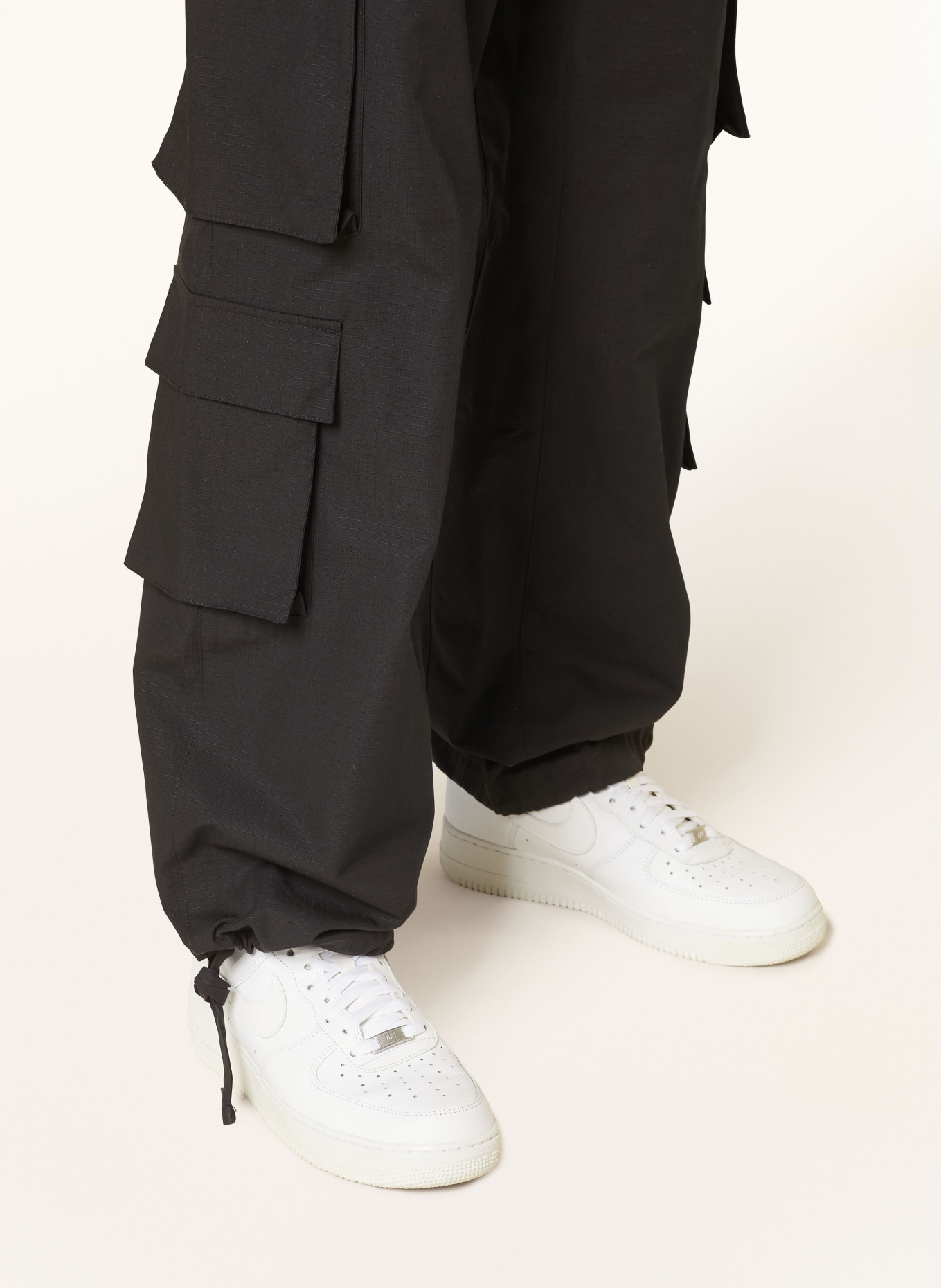 PEQUS Cargo pants regular fit, Color: BLACK (Image 7)