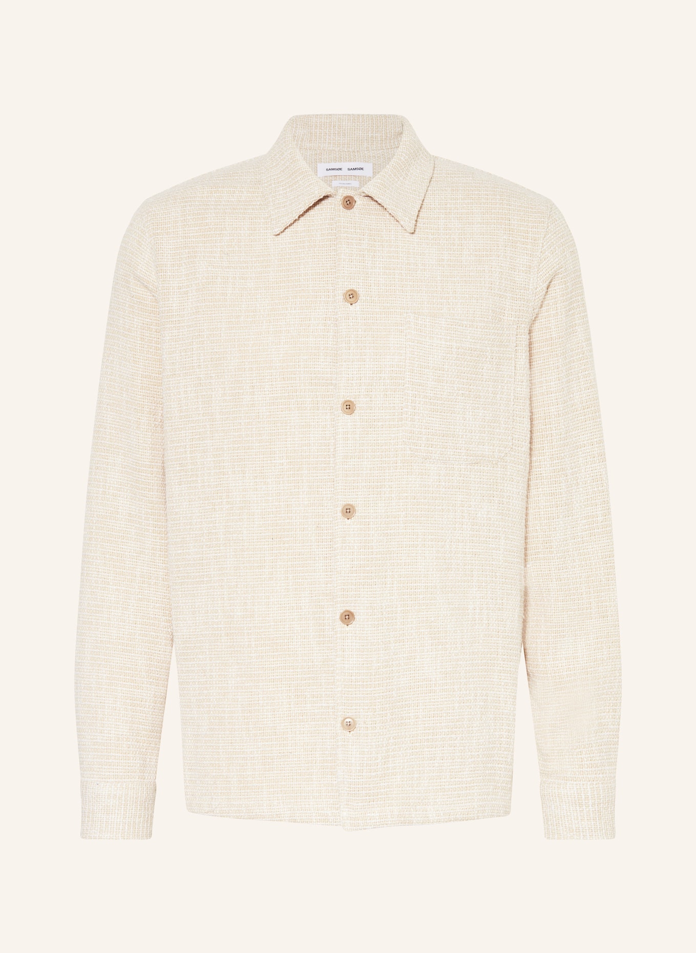 SAMSØE  SAMSØE Overshirt SATAKA, Color: CREAM (Image 1)