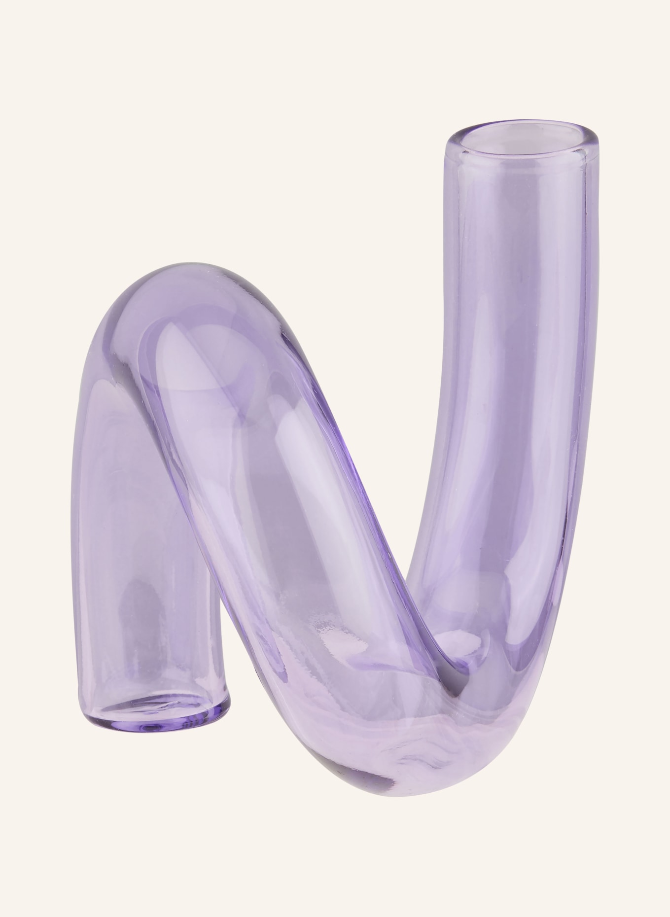 Westwing Collection Vase ZAIDA, Farbe: LILA (Bild 2)