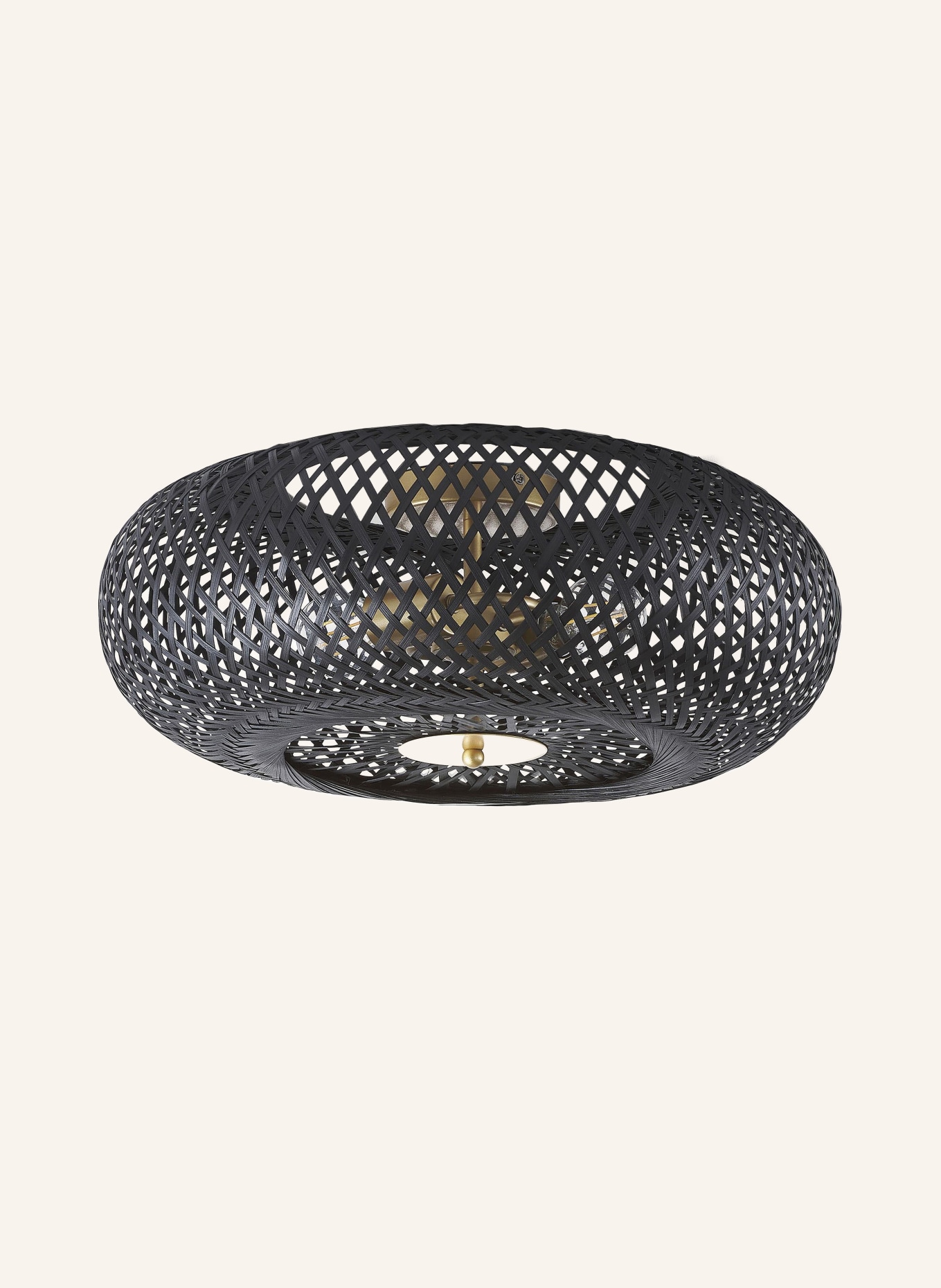 Westwing Collection Ceiling light EVELYN, Color: BLACK (Image 1)