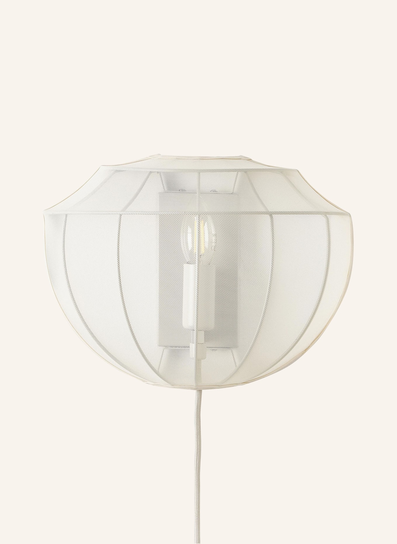 Westwing Collection Lampa ścienna BEAU, Kolor: ECRU (Obrazek 1)