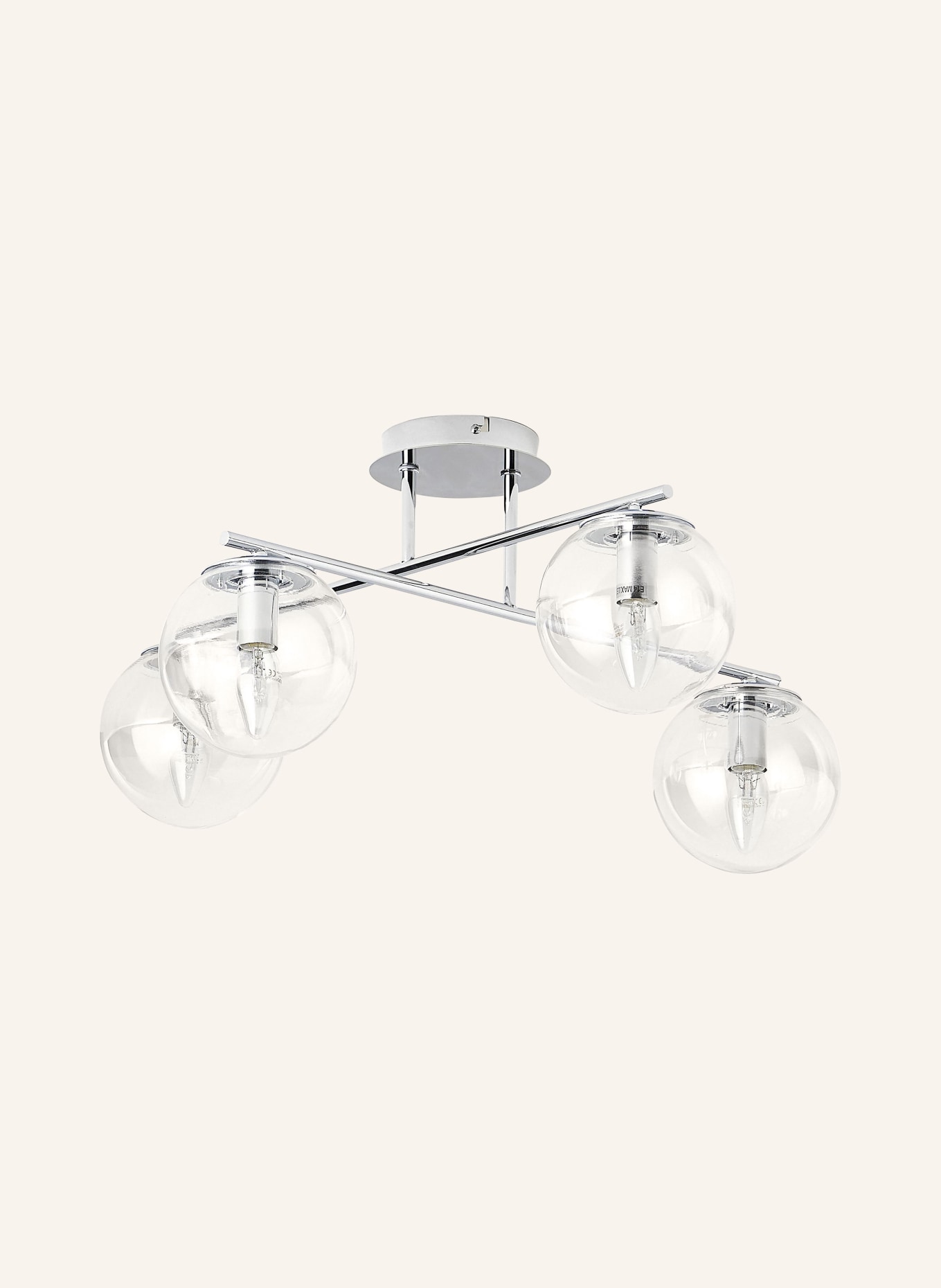 Westwing Collection Ceiling light ATLANTA, Color: SILVER (Image 1)