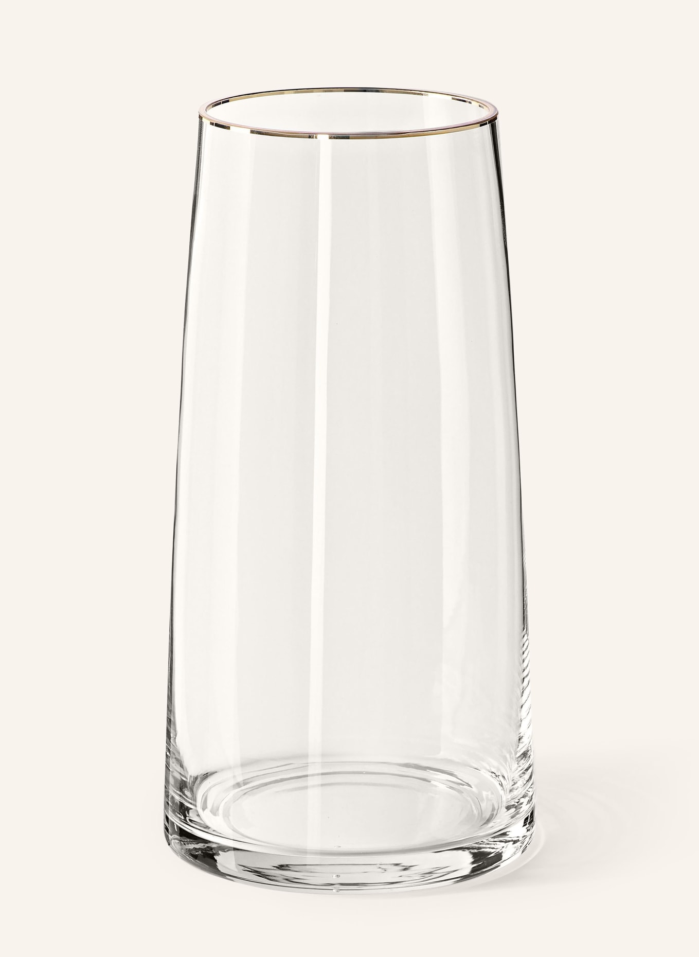 Westwing Collection Vase MYLA, Color: WHITE/ GOLD (Image 1)