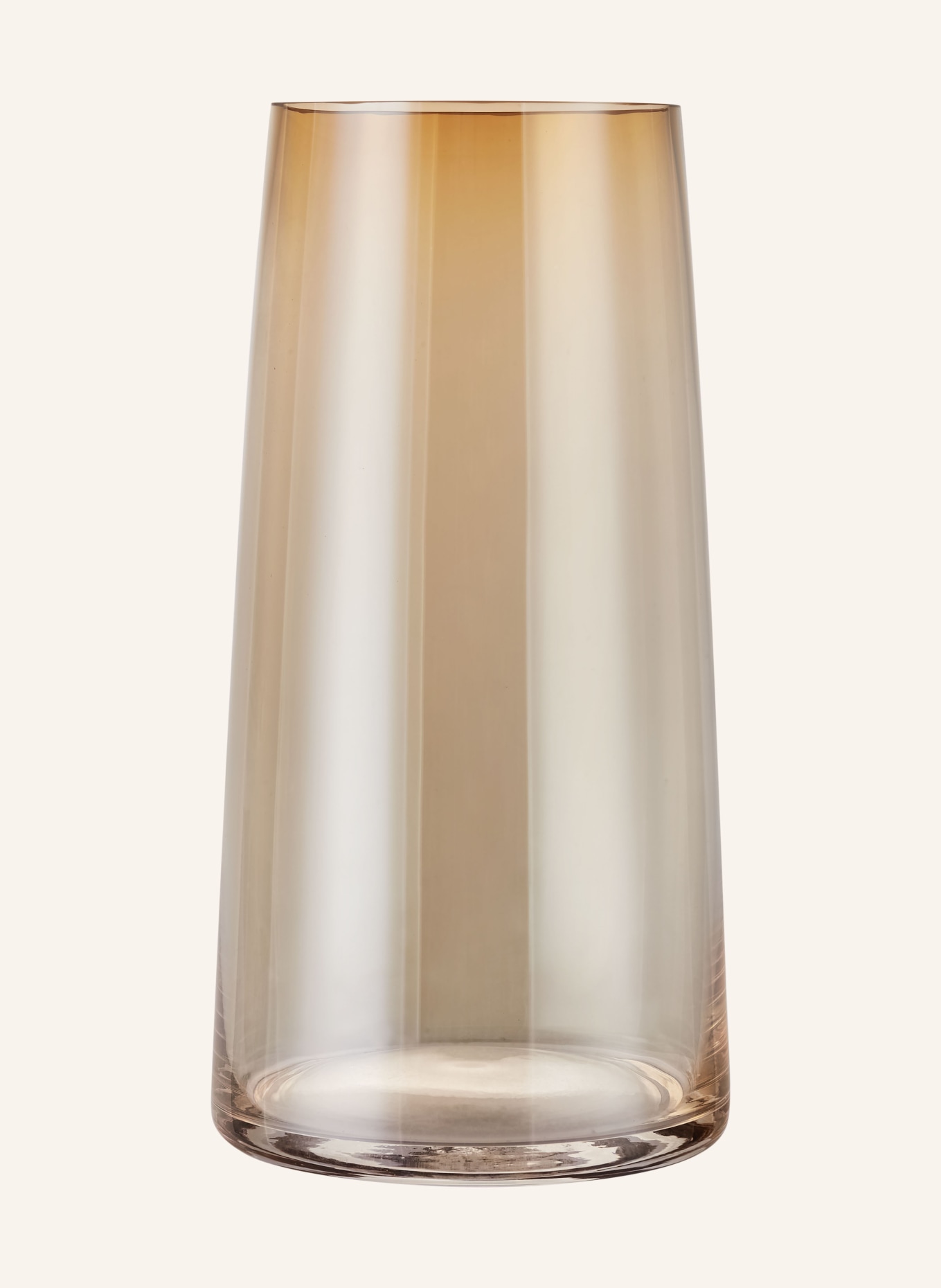 Westwing Collection Vase MYLA, Farbe: HELLBRAUN (Bild 1)