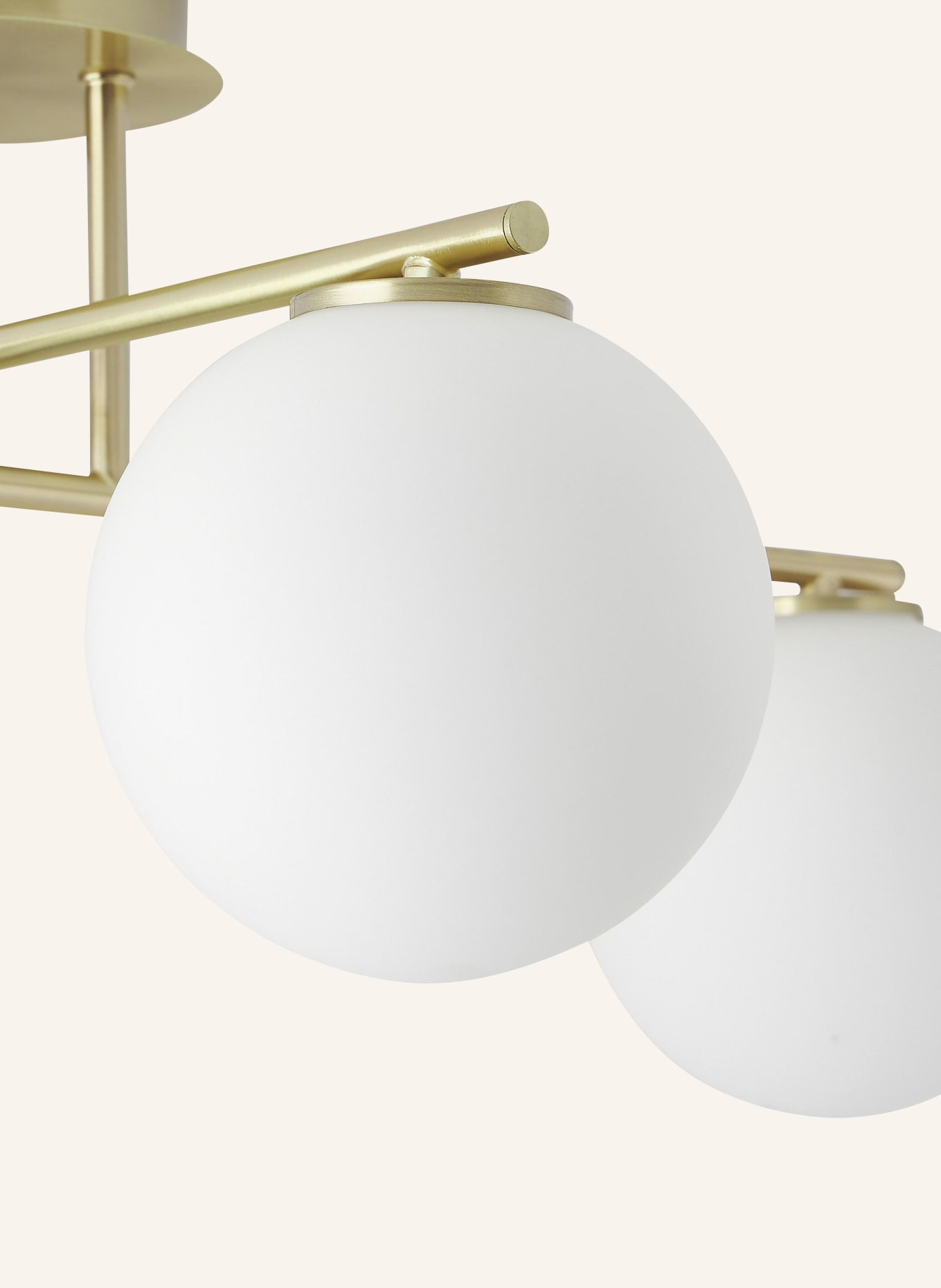 Westwing Collection Ceiling light ATLANTA, Color: WHITE/ GOLD (Image 2)