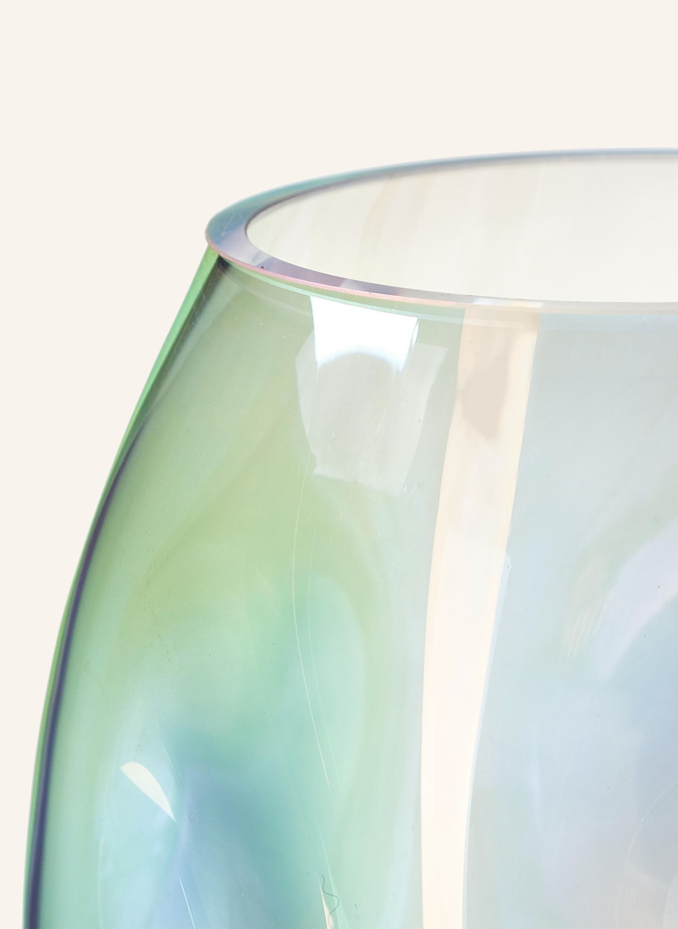 Westwing Collection Vase RAINBOW, Farbe: HELLLILA (Bild 2)