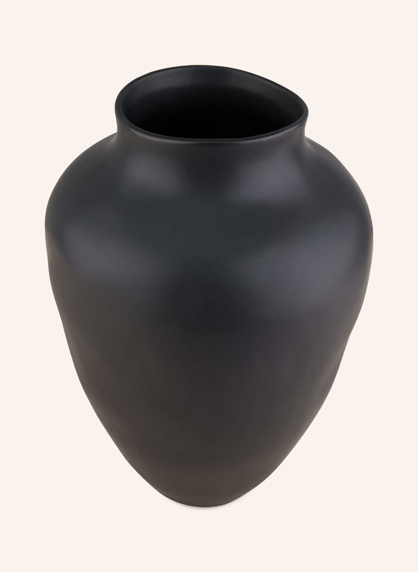 Westwing Collection Vase LATONA, Farbe: SCHWARZ (Bild 2)
