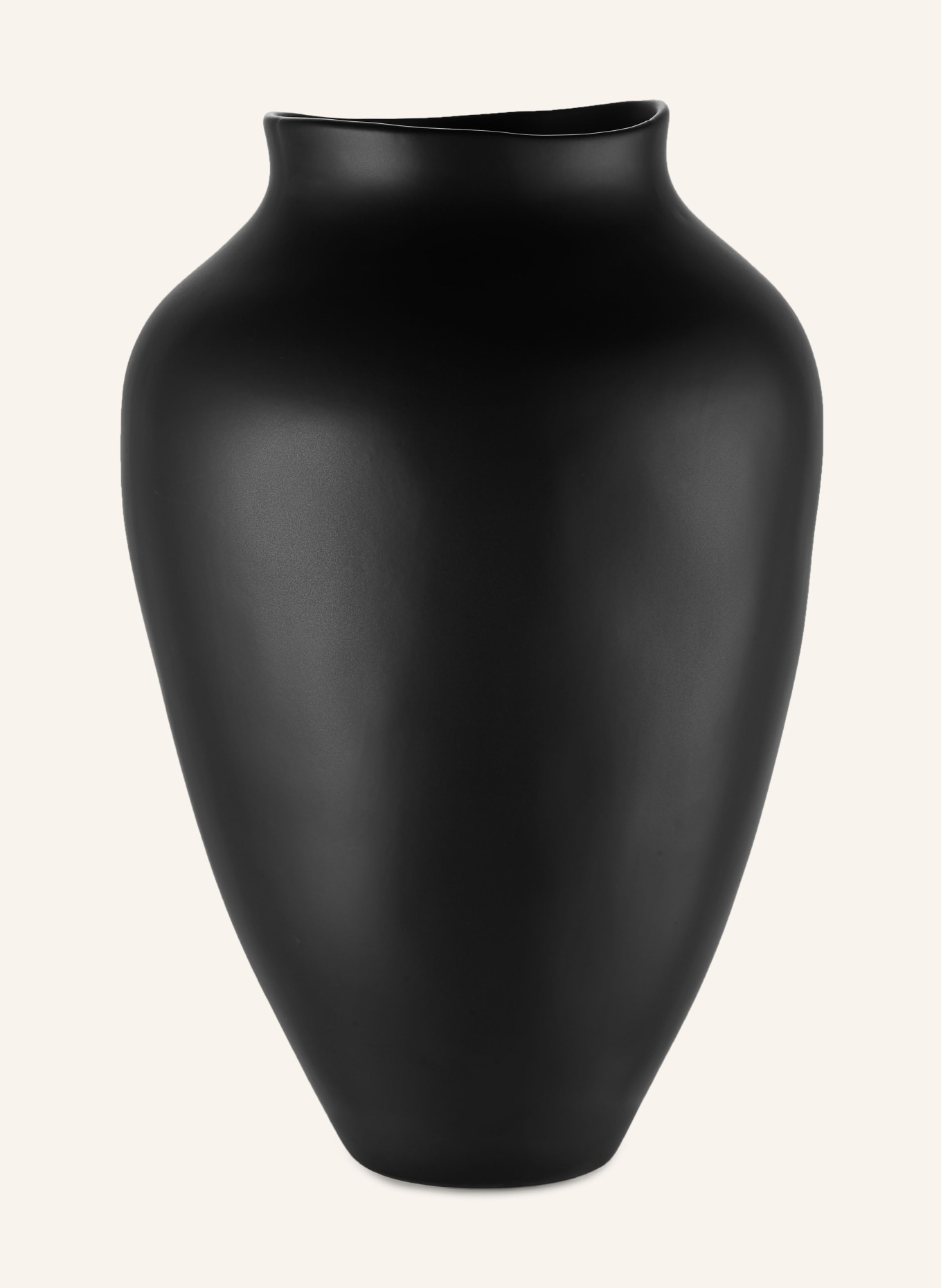 Westwing Collection Vase LATONA, Color: BLACK (Image 1)