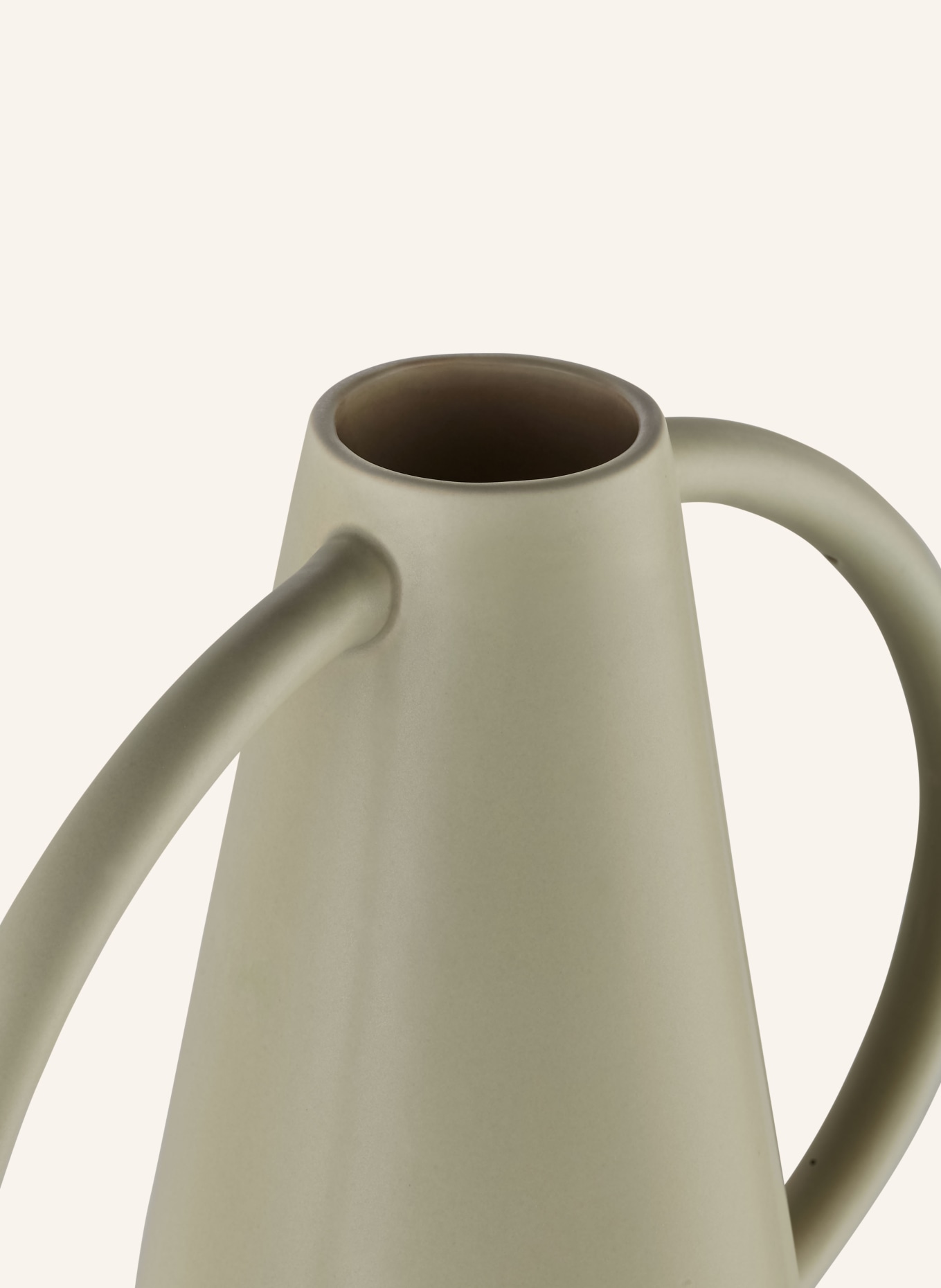 Westwing Collection Vase FRIGYA, Farbe: CREME (Bild 3)